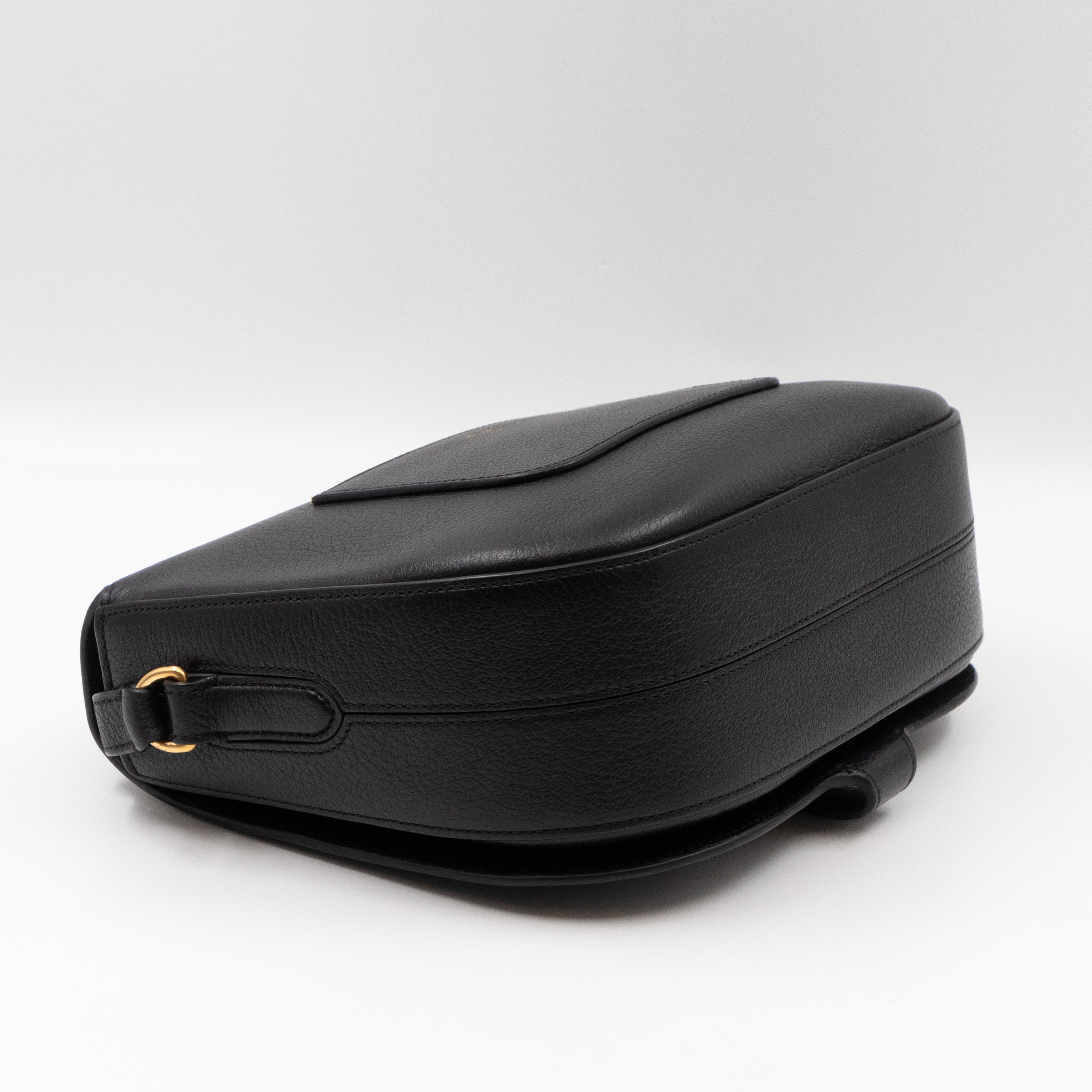 Tenby Crossbody Bag Black Calfskin Leather