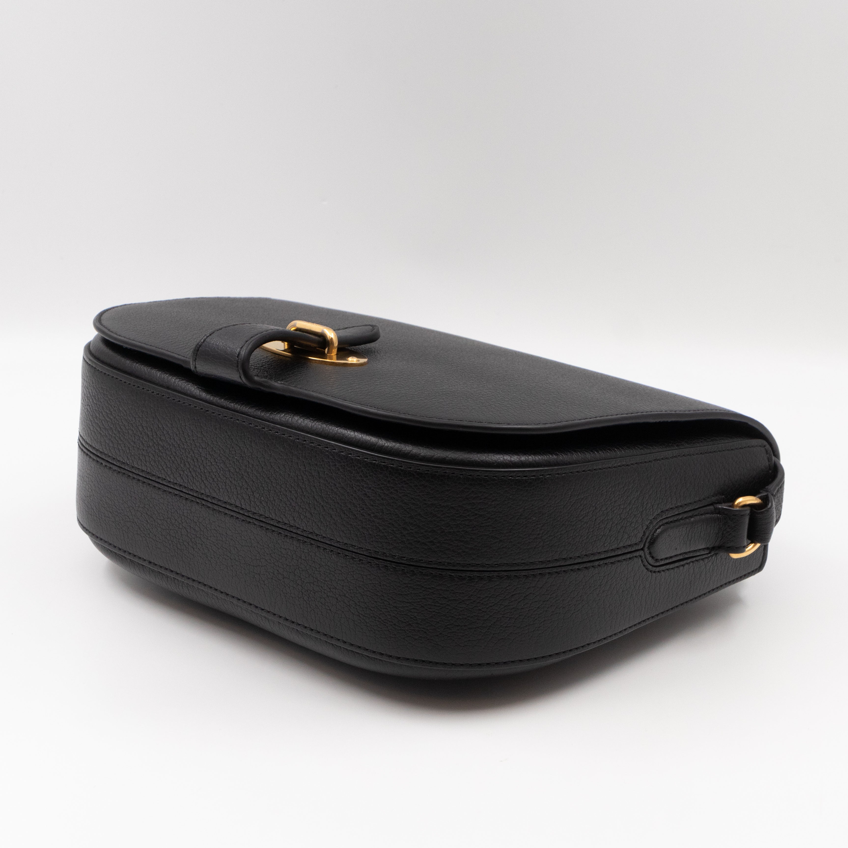 Tenby Crossbody Bag Black Calfskin Leather