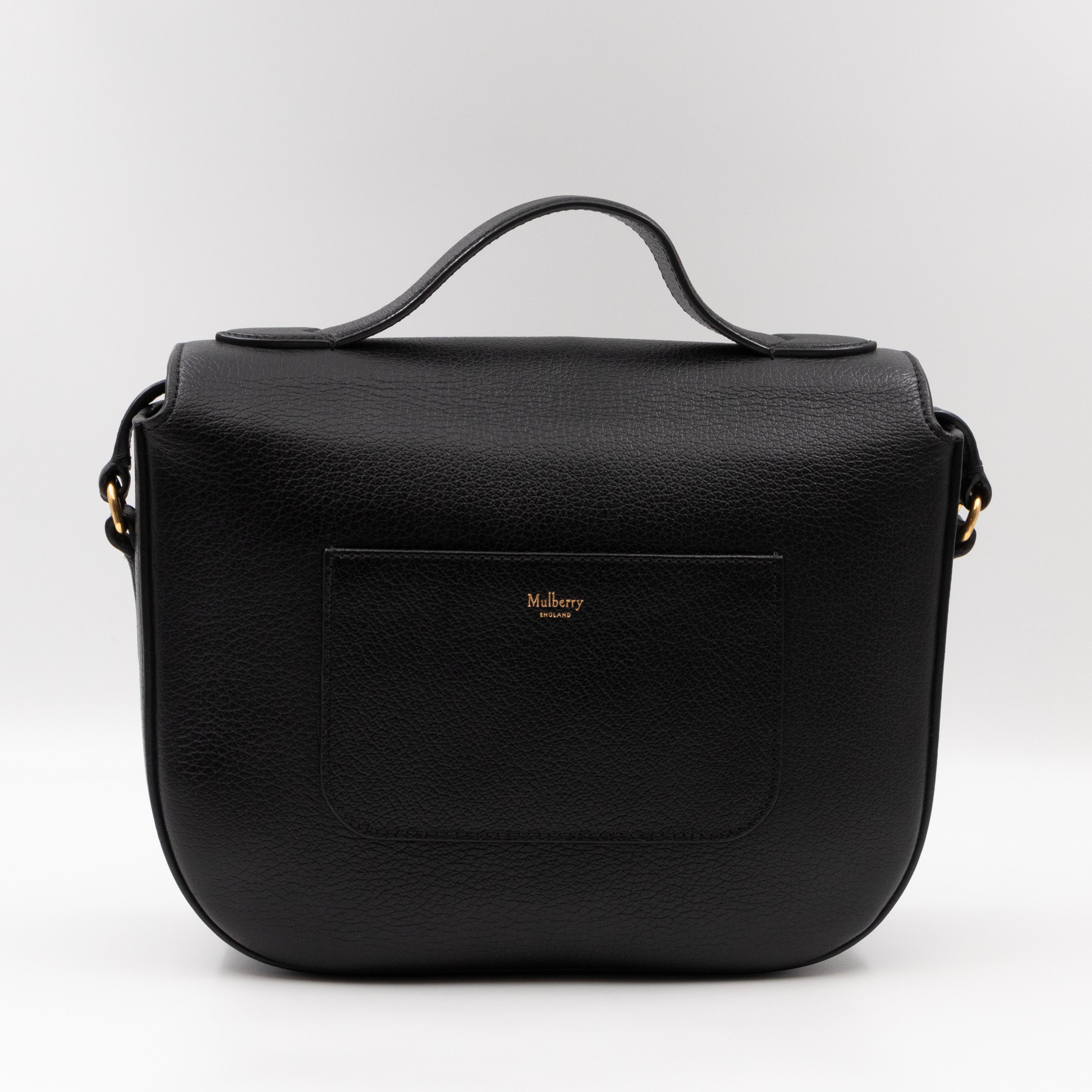 Tenby Crossbody Bag Black Calfskin Leather