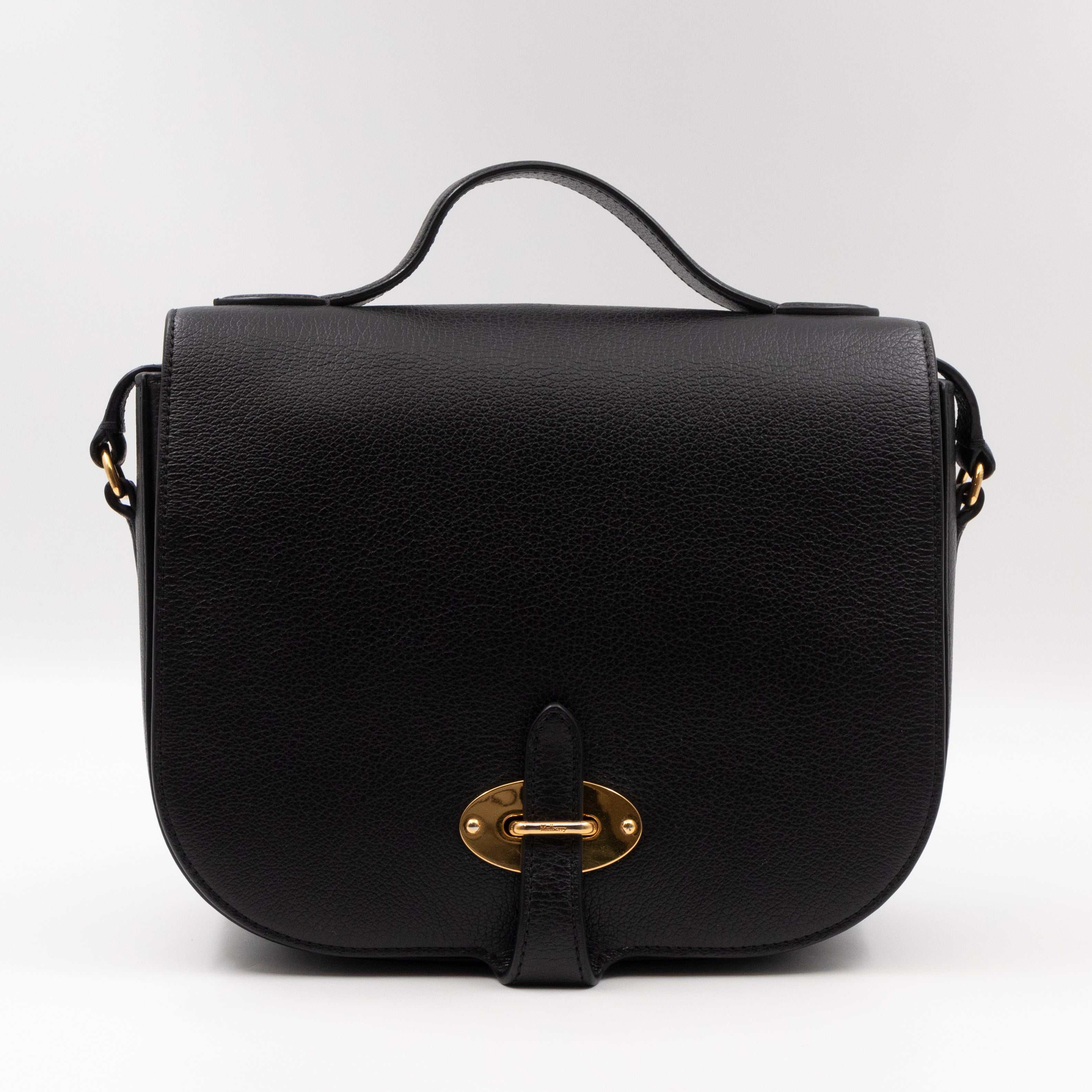 Tenby Crossbody Bag Black Calfskin Leather