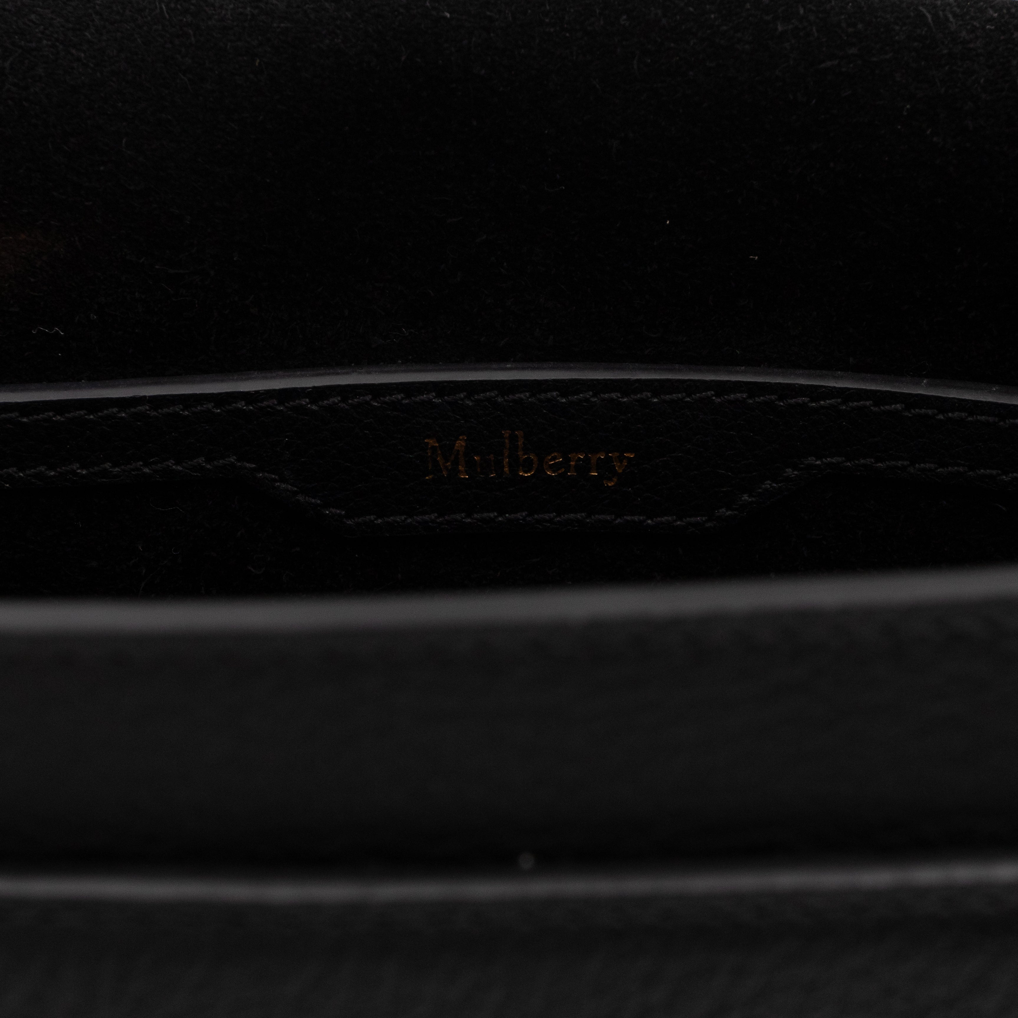 Tenby Crossbody Bag Black Calfskin Leather