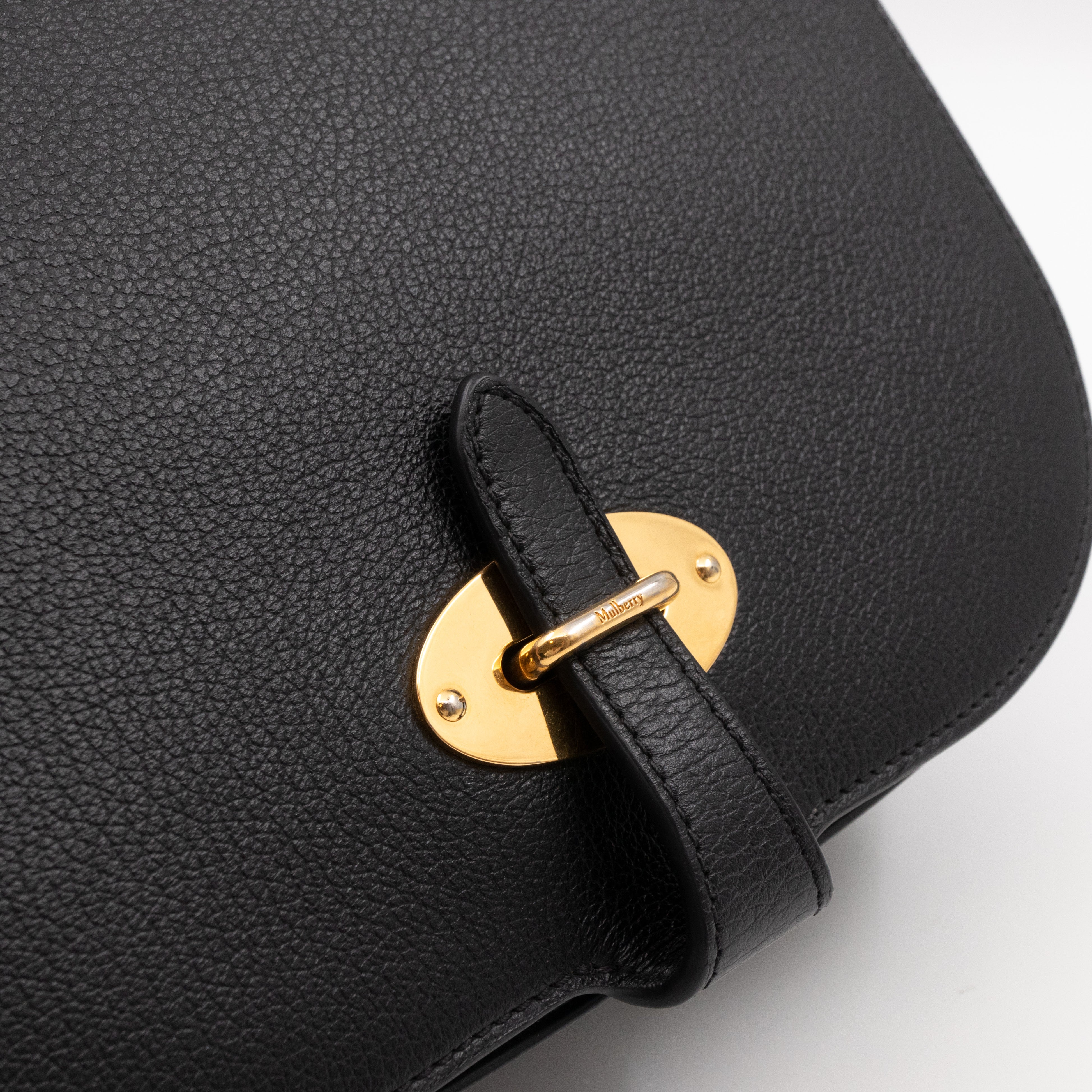 Tenby Crossbody Bag Black Calfskin Leather