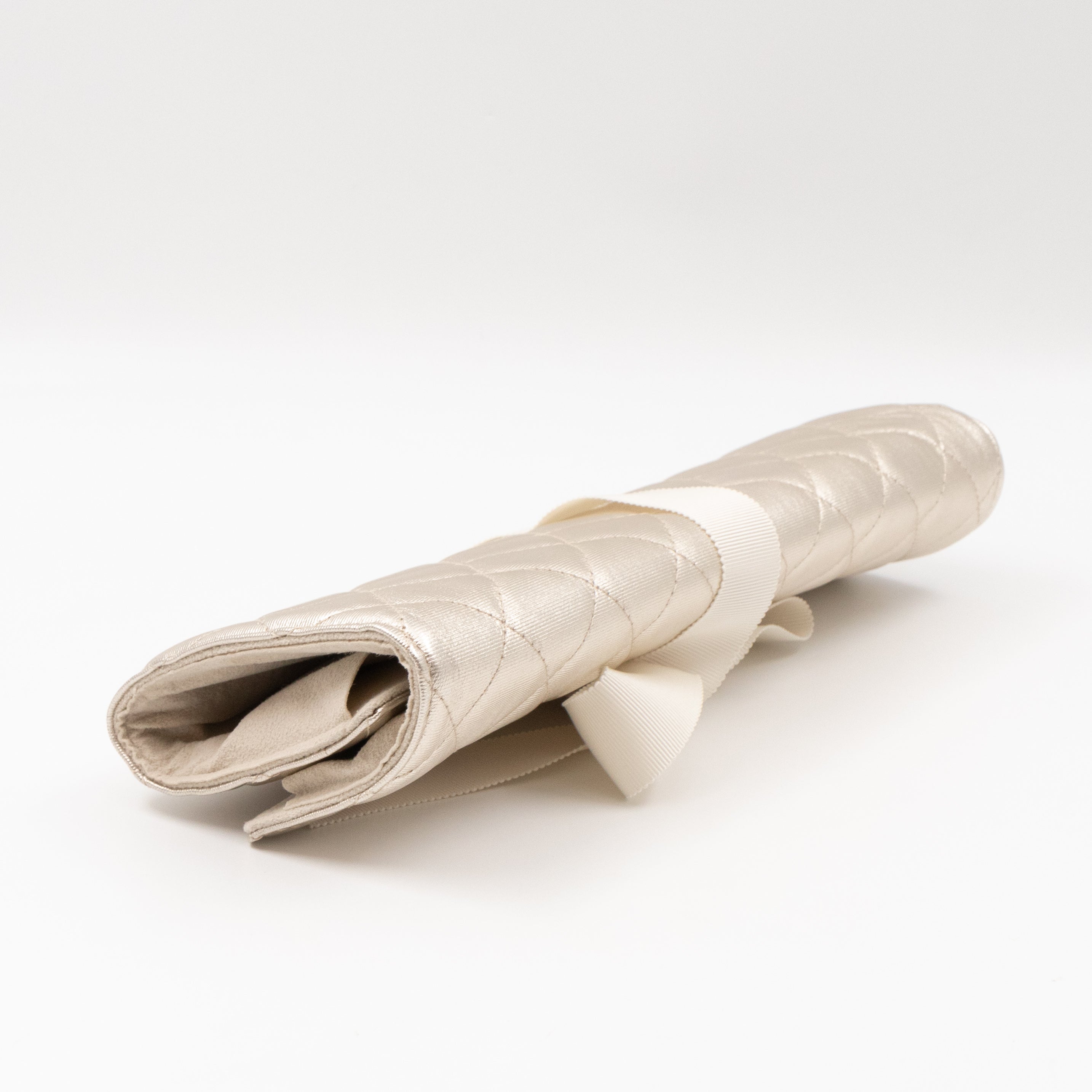 2.55 Jewelry Case Clutch Silver