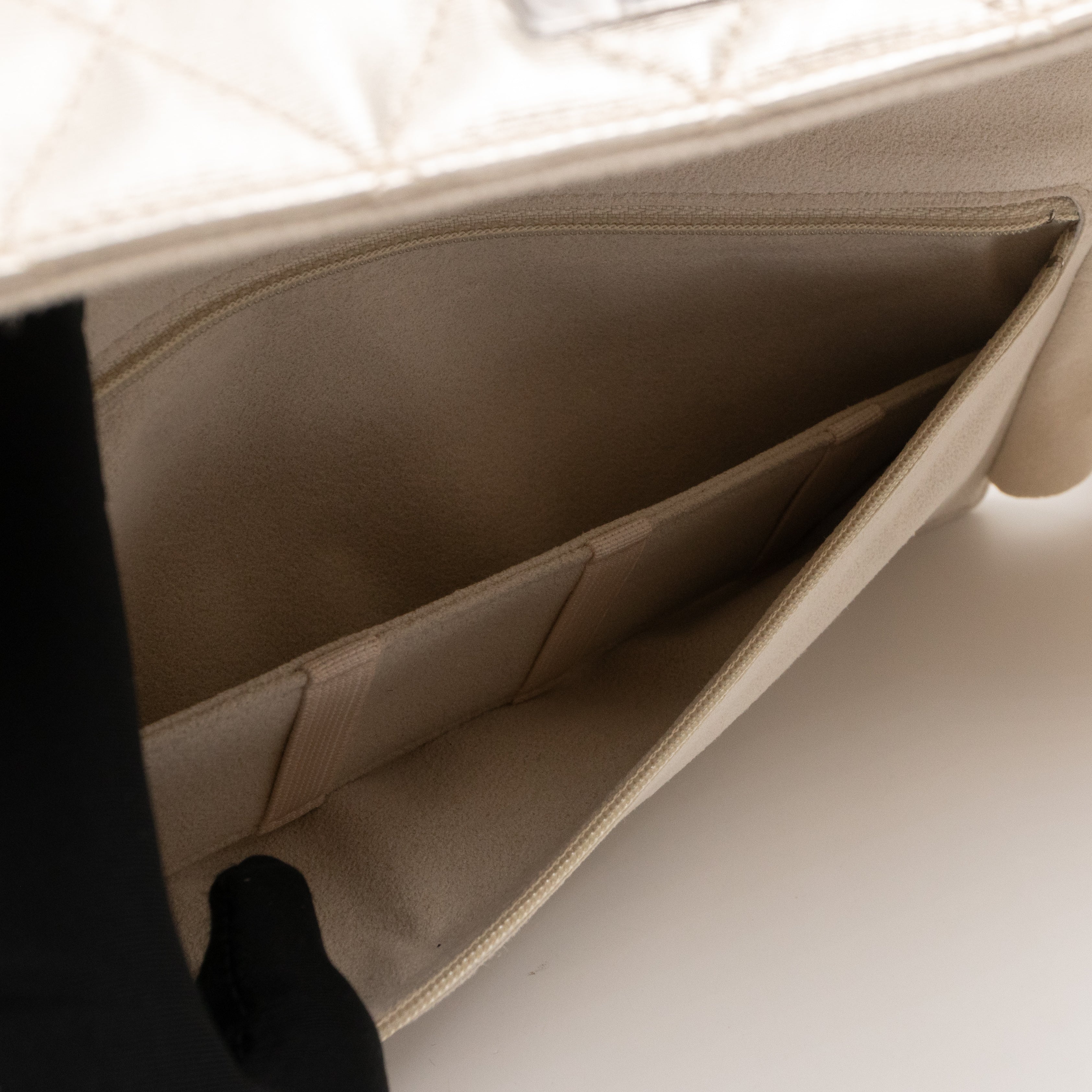 2.55 Jewelry Case Clutch Silver