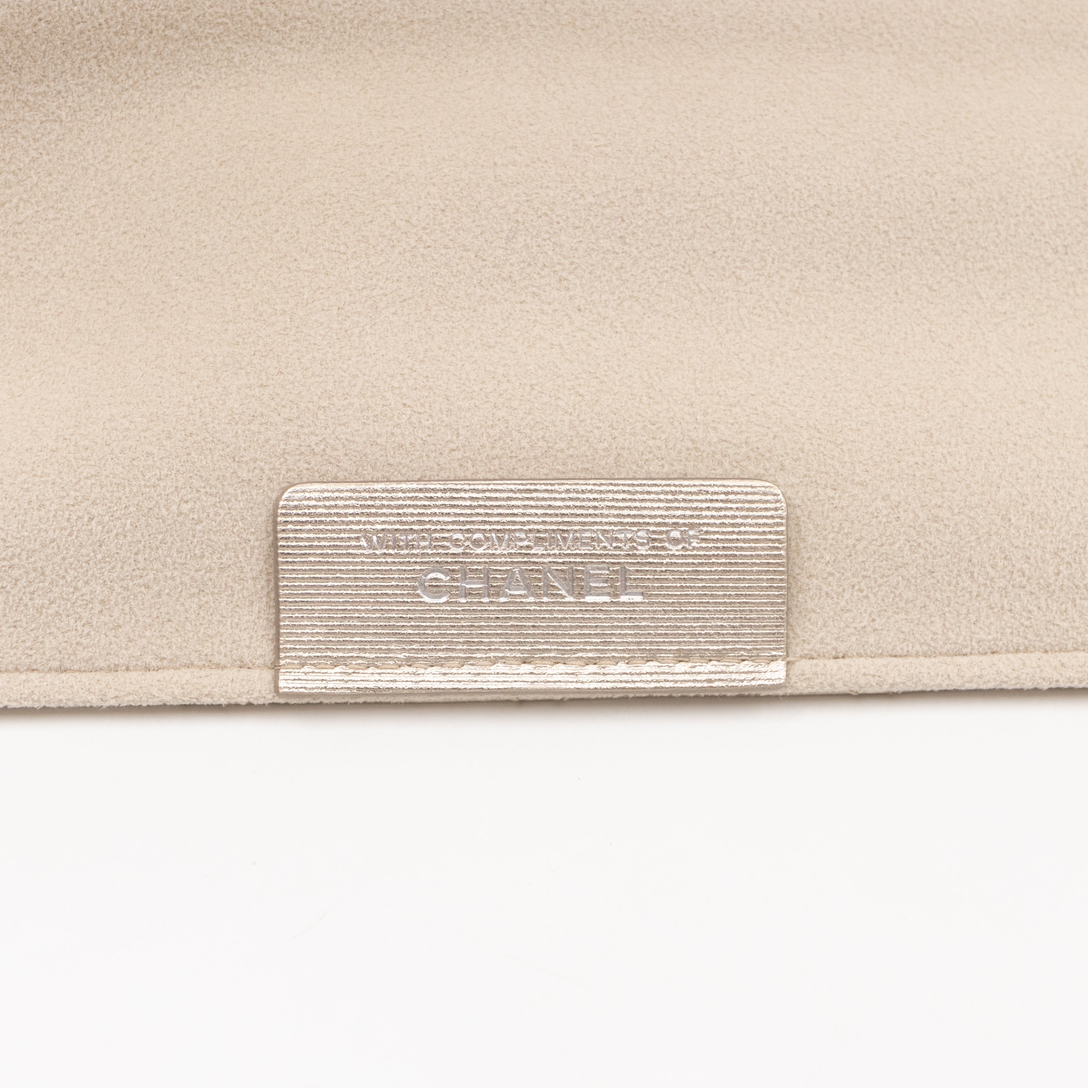 2.55 Jewelry Case Clutch Silver