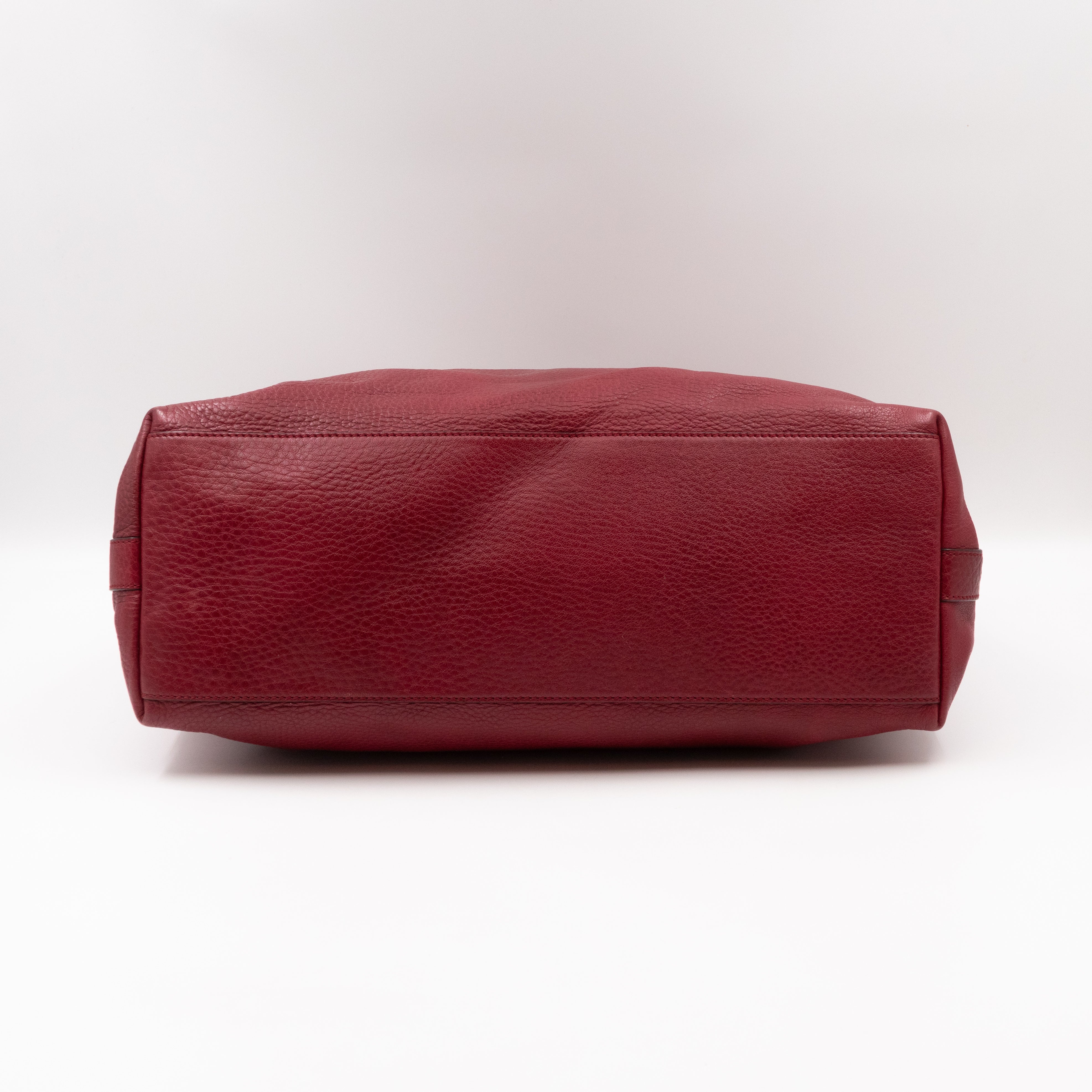 Miss GG Original Hobo Bag Red Leather