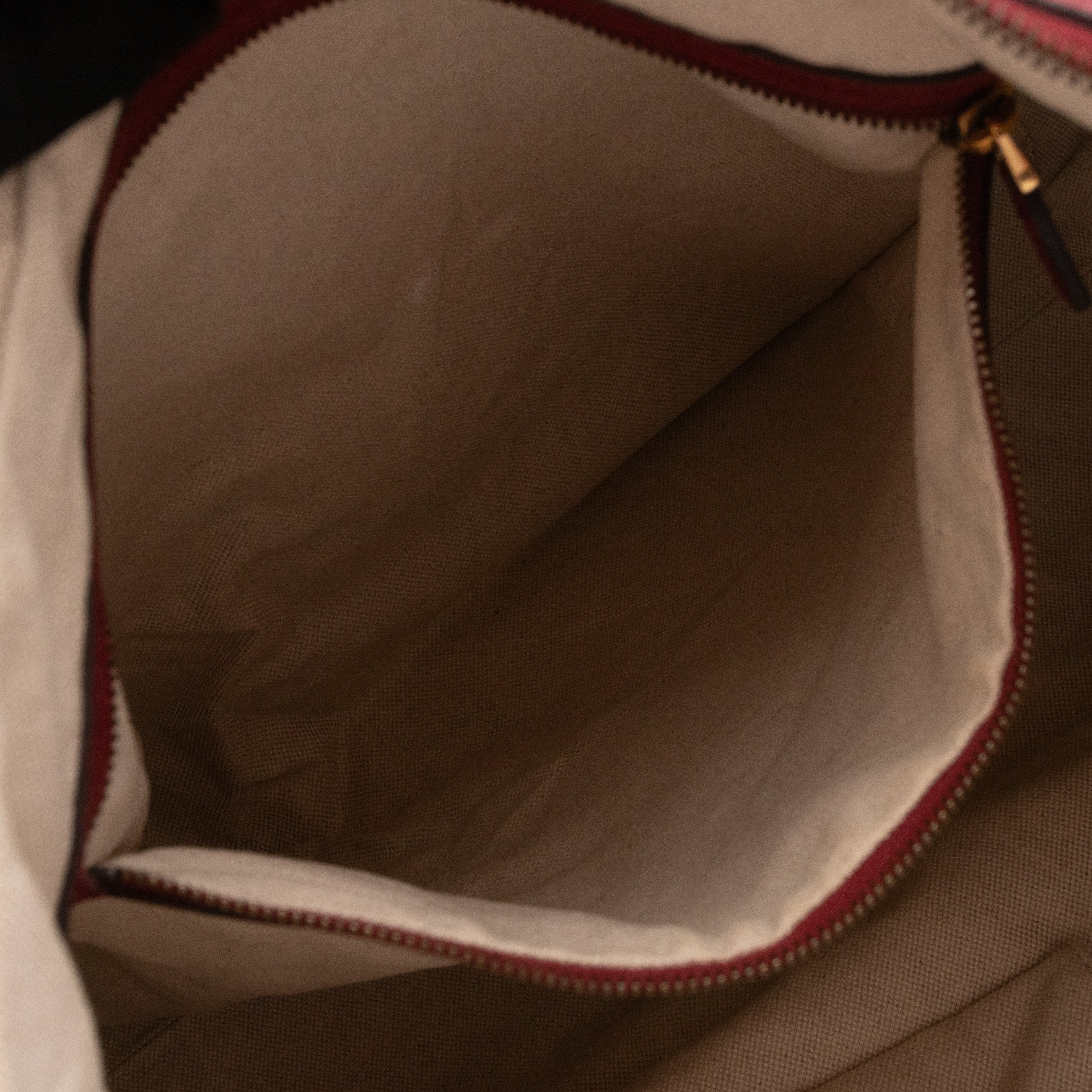 Miss GG Original Hobo Bag Red Leather