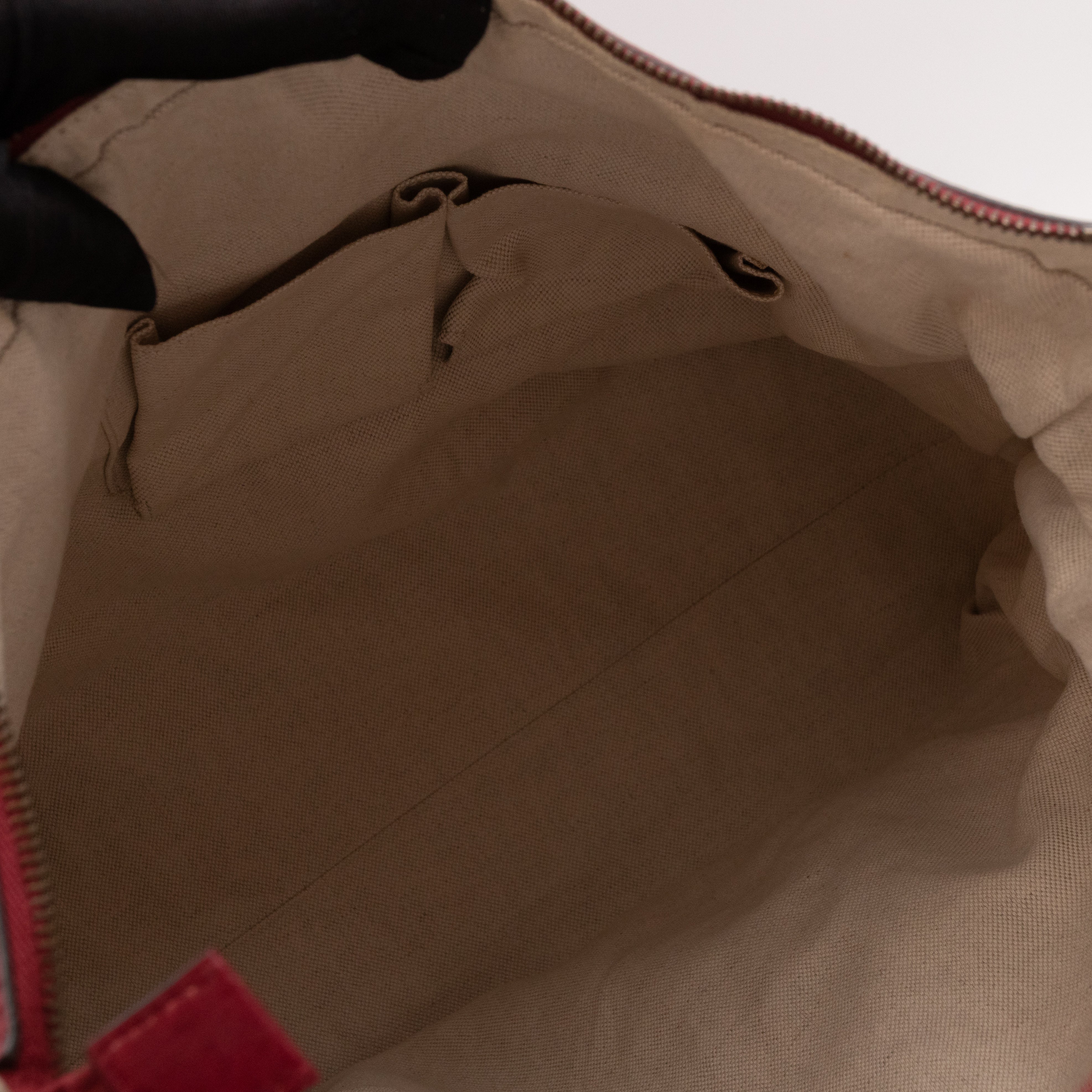 Miss GG Original Hobo Bag Red Leather