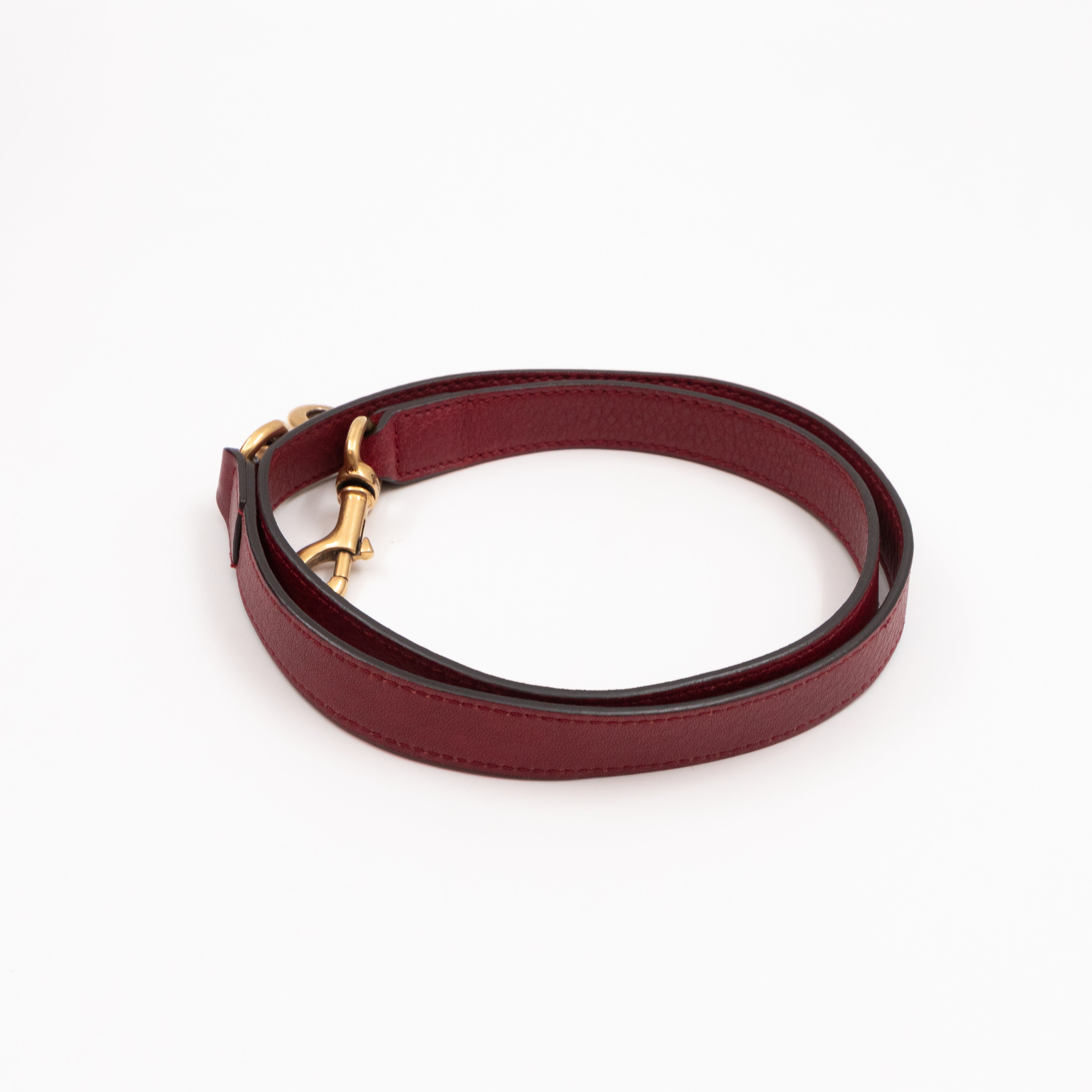 Miss GG Original Hobo Bag Red Leather