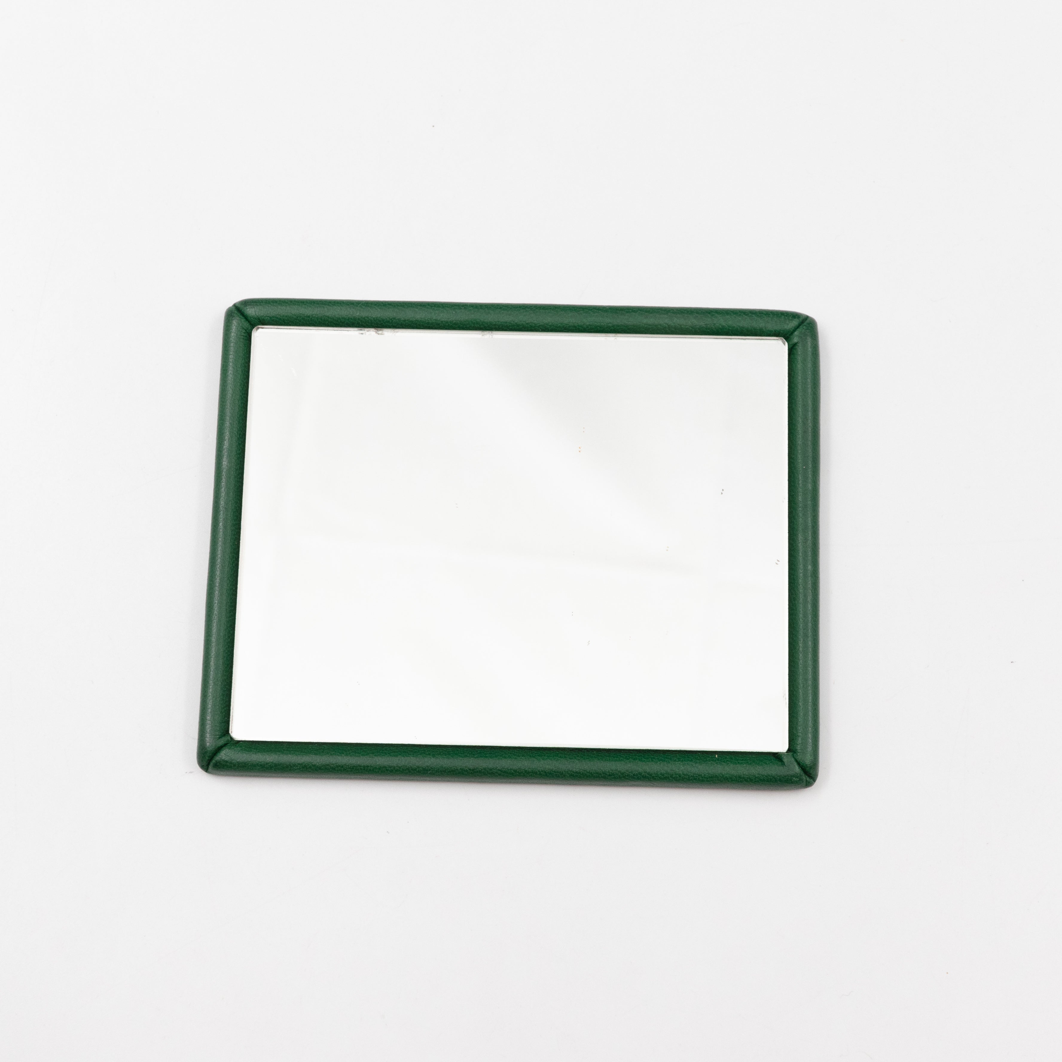 Large Convertible Tote Bag Intrecciato Green Leather