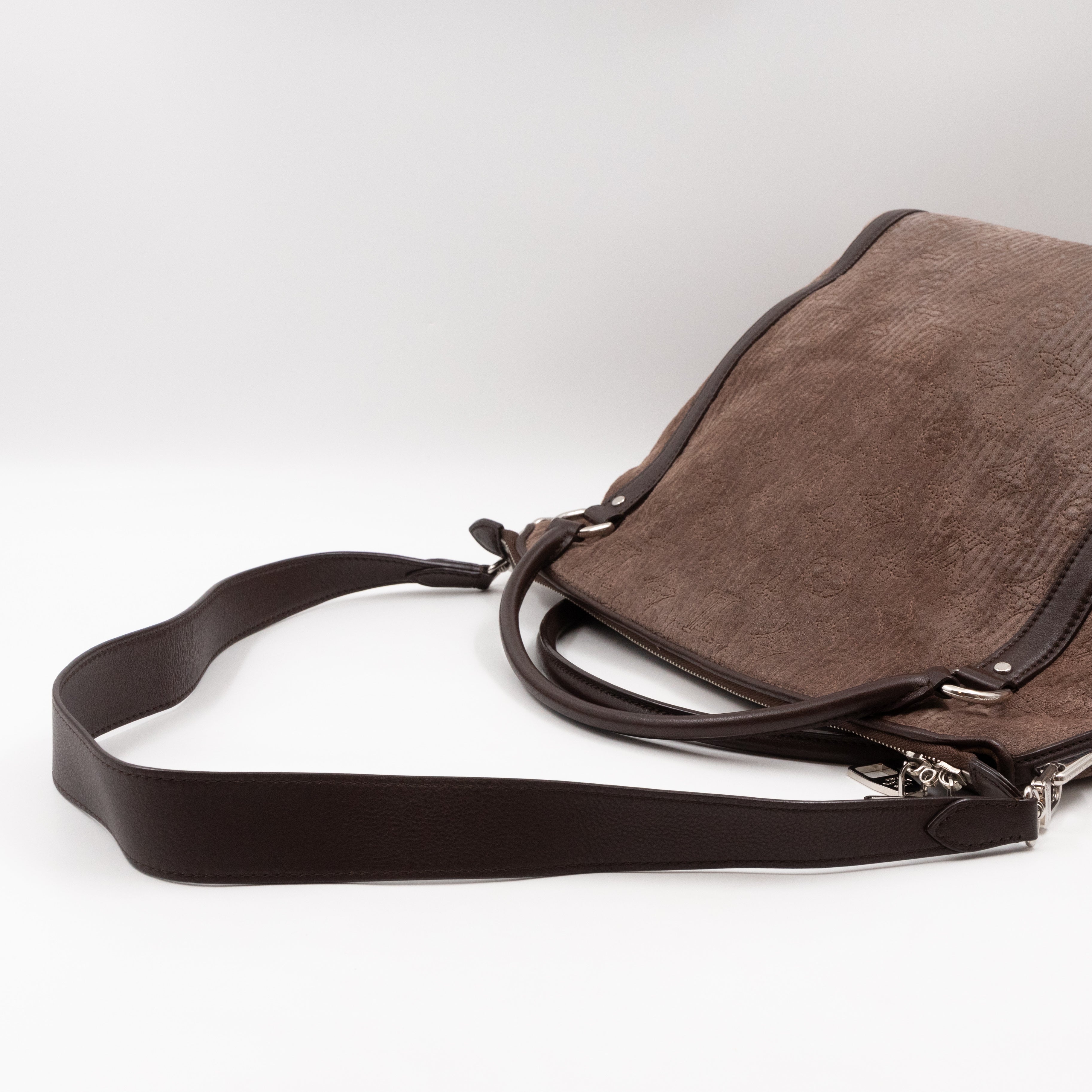 Antheia Ixia PM Brown Suede Leather