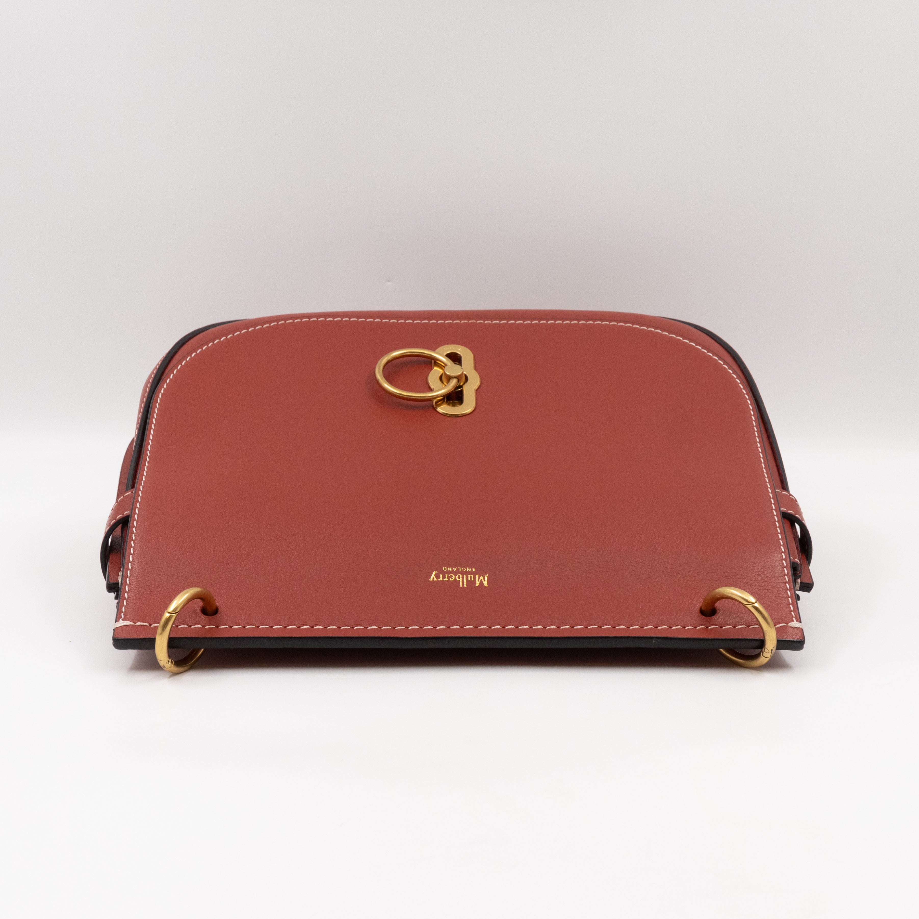 Amberley Medium Satchel Rust Leather