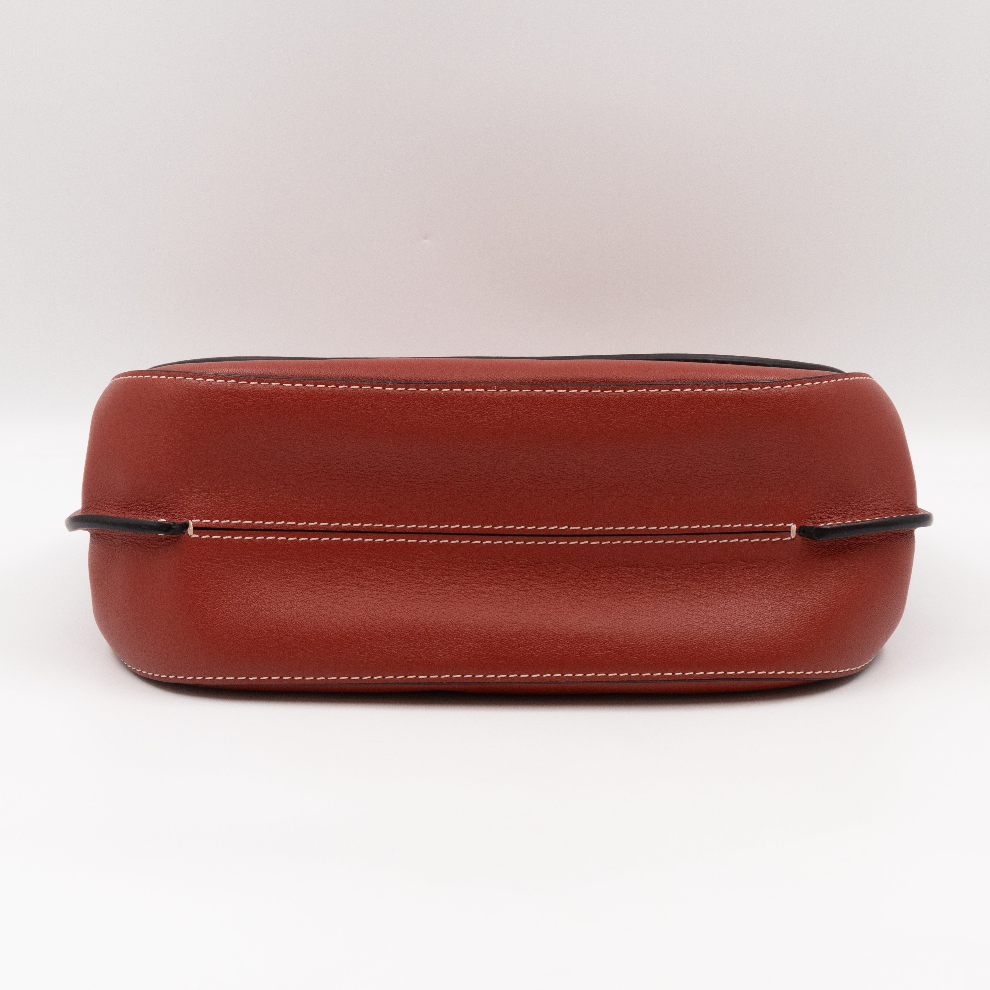 Amberley Medium Satchel Rust Leather