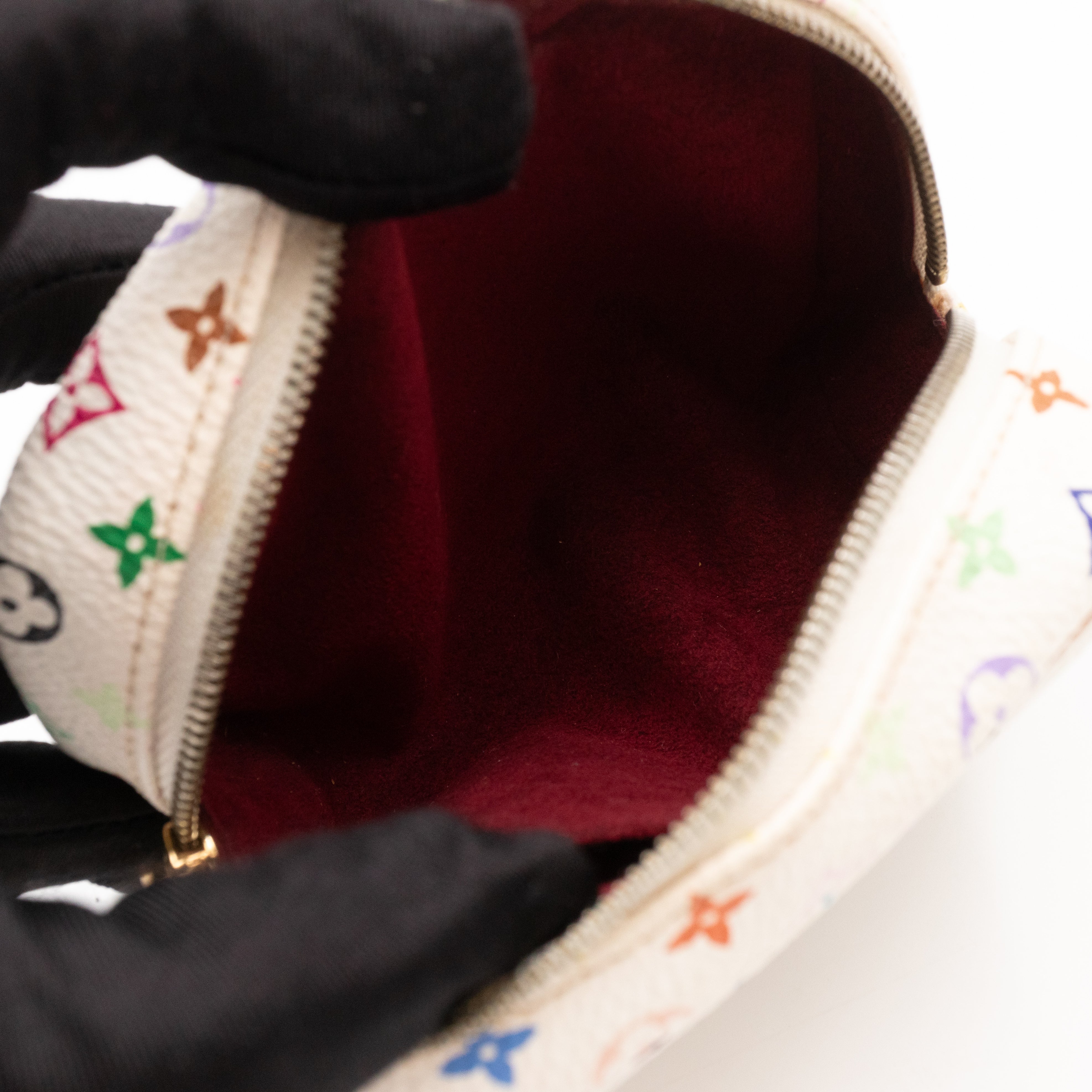 Wapity Case Monogram Multicolore White