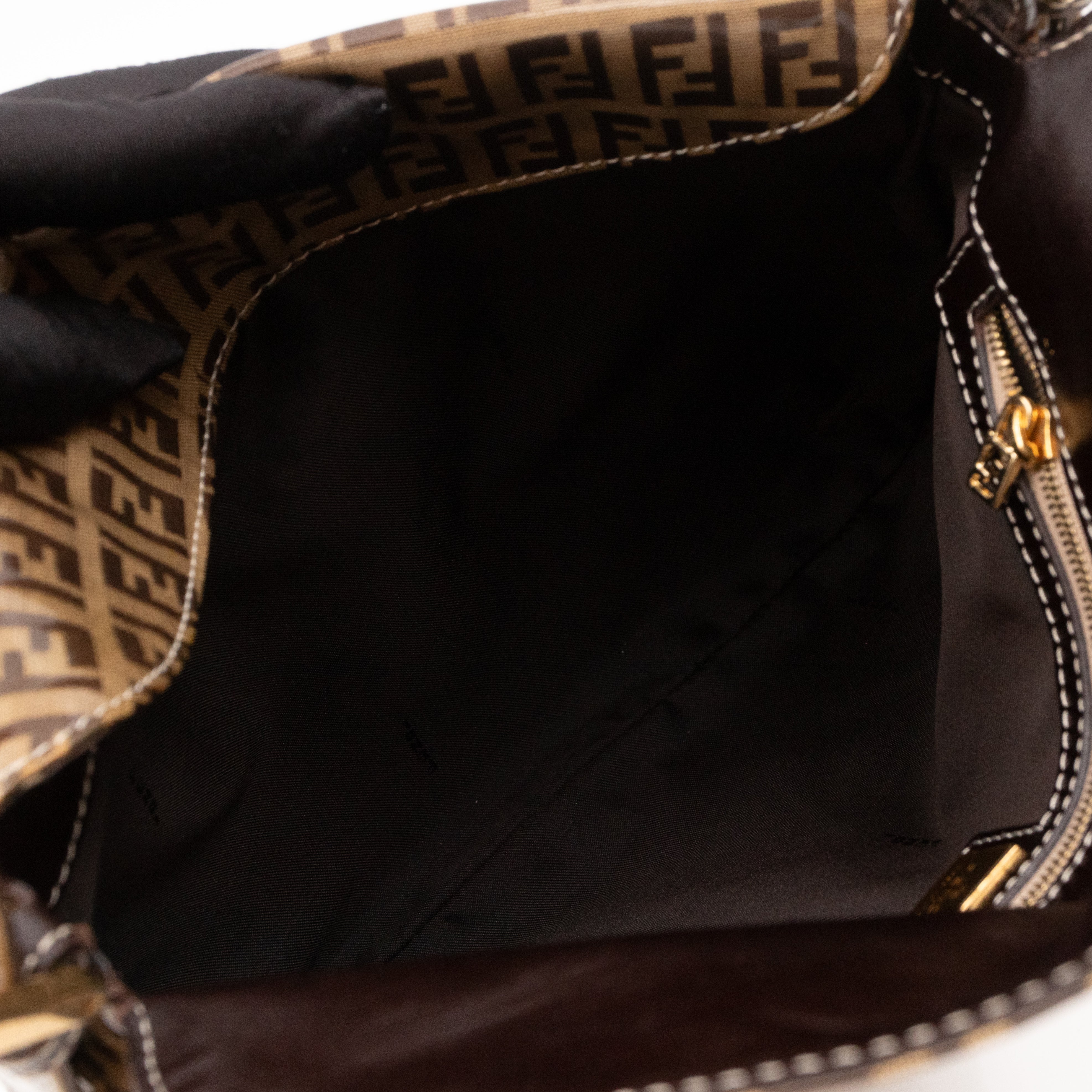 Baguette Slim Bag PVC Brown FF Monogram