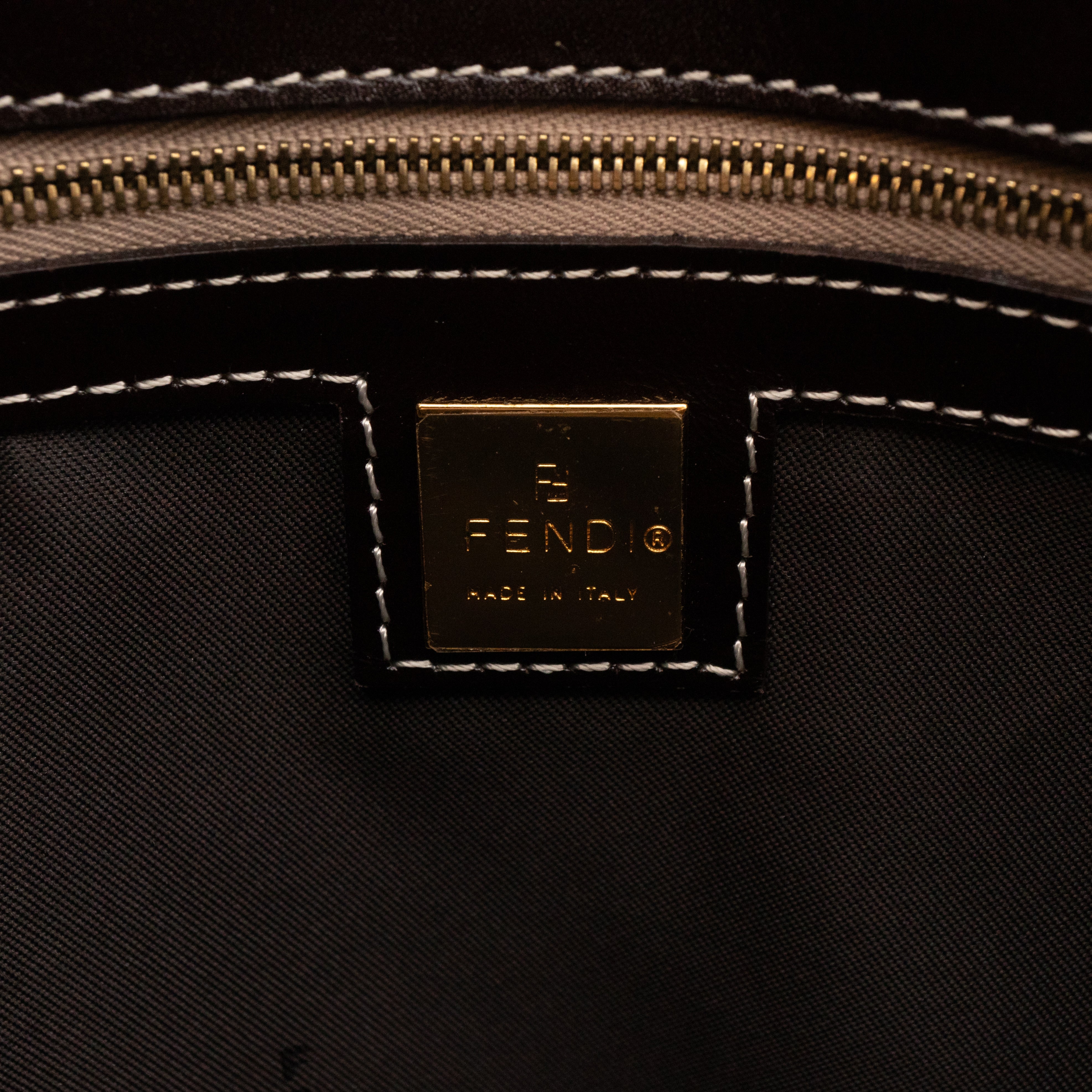 Baguette Slim Bag PVC Brown FF Monogram