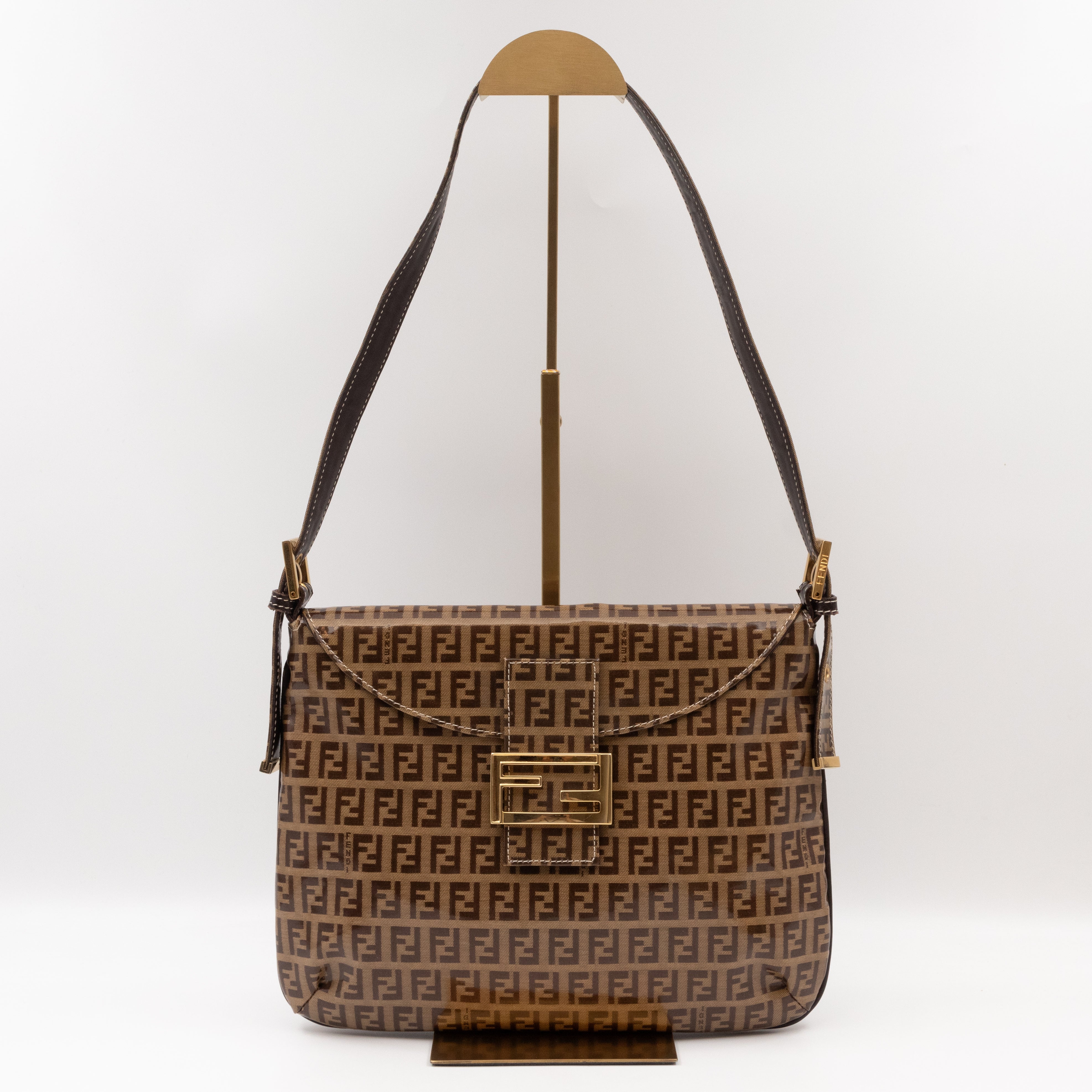 Baguette Slim Bag PVC Brown FF Monogram
