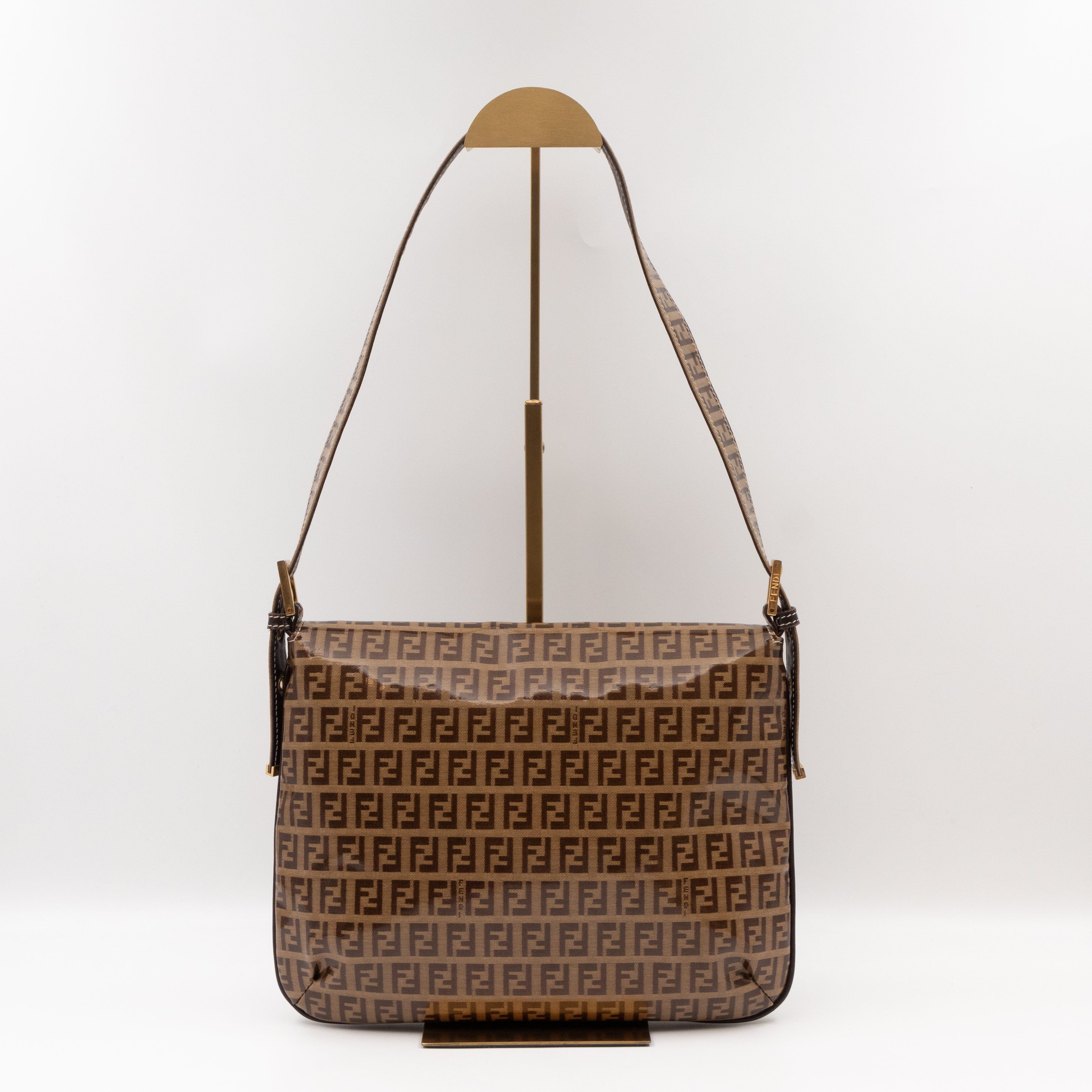 Baguette Slim Bag PVC Brown FF Monogram
