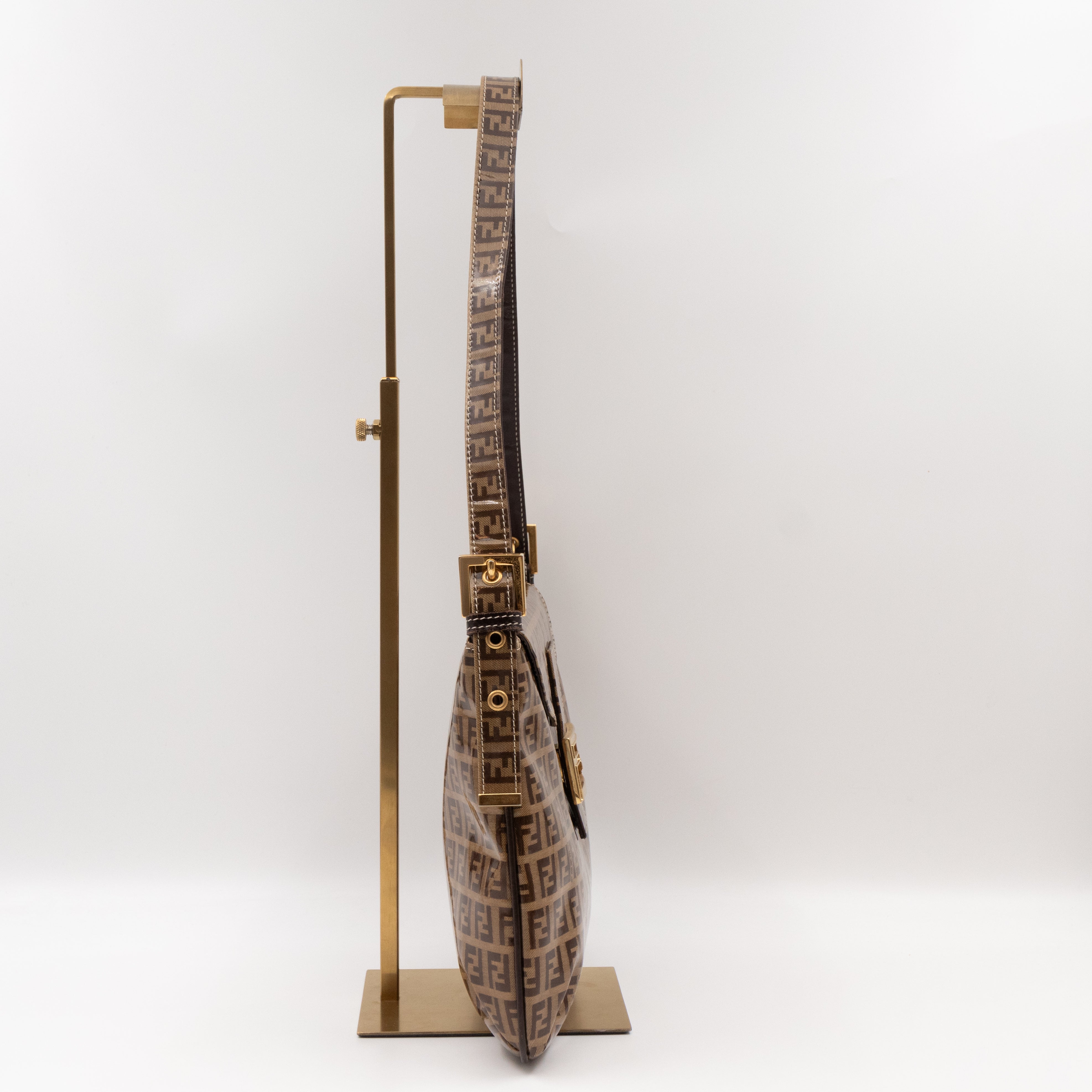 Baguette Slim Bag PVC Brown FF Monogram