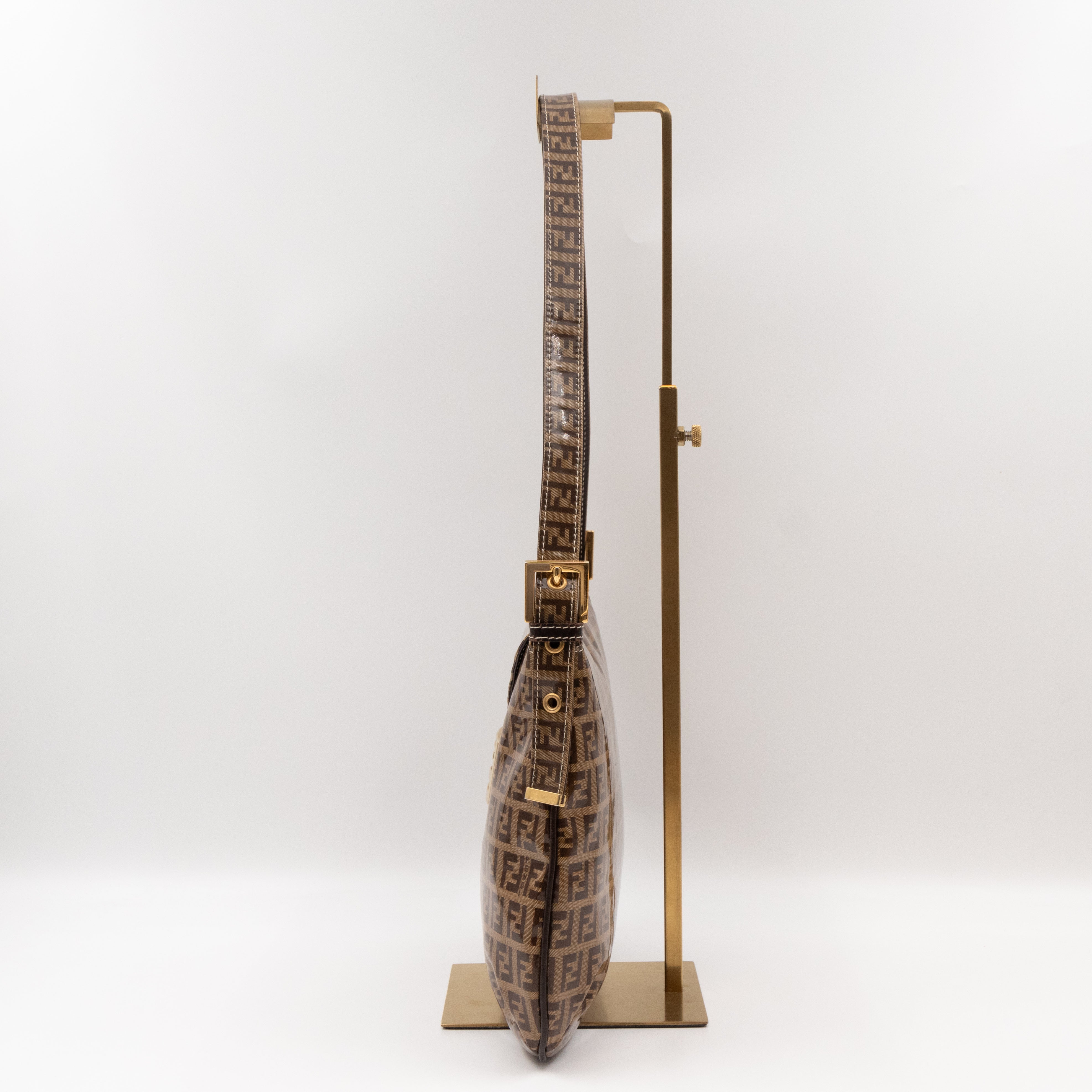 Baguette Slim Bag PVC Brown FF Monogram