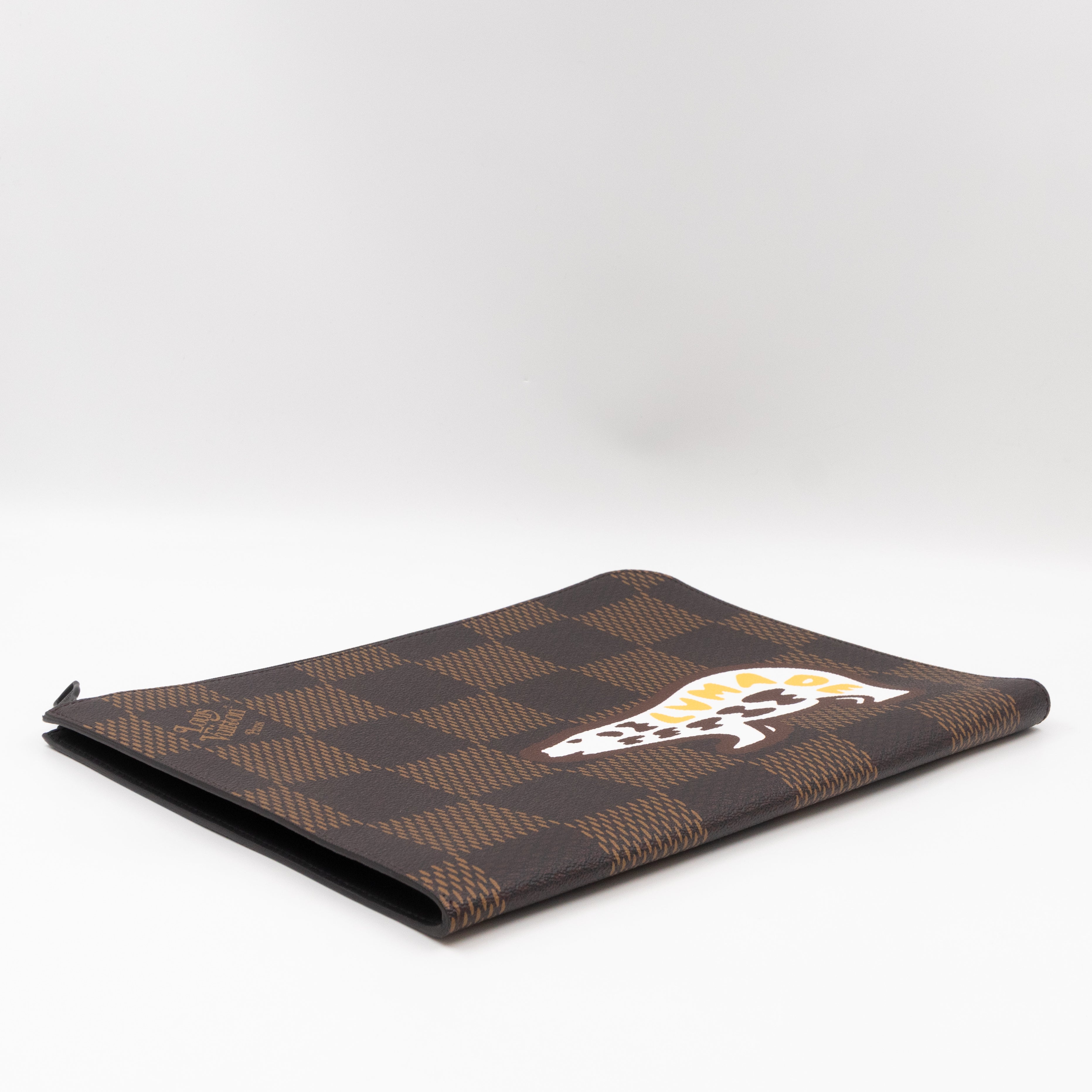 LV x Nigo Pochette Jour GM Giant Damier Ebene
