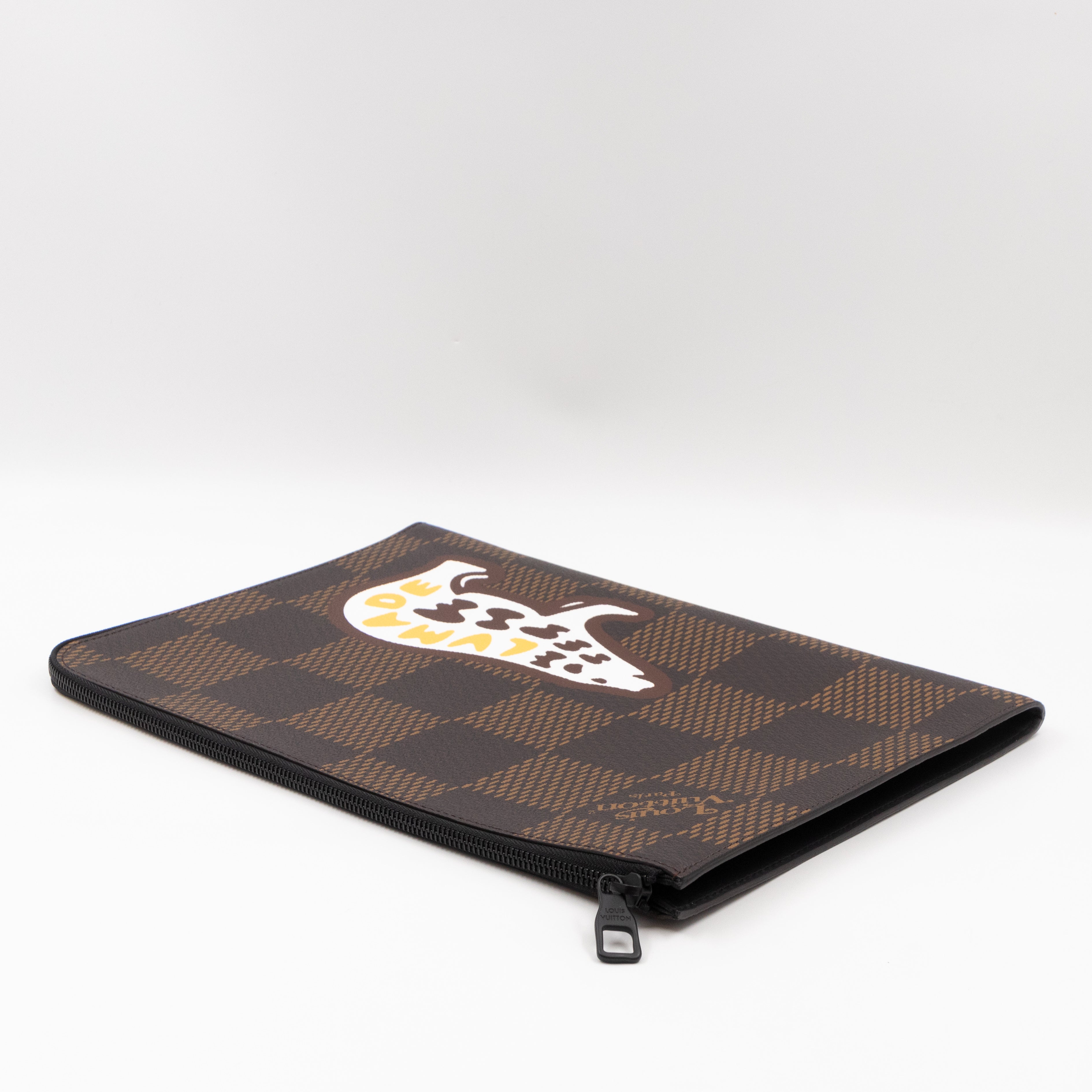 LV x Nigo Pochette Jour GM Giant Damier Ebene