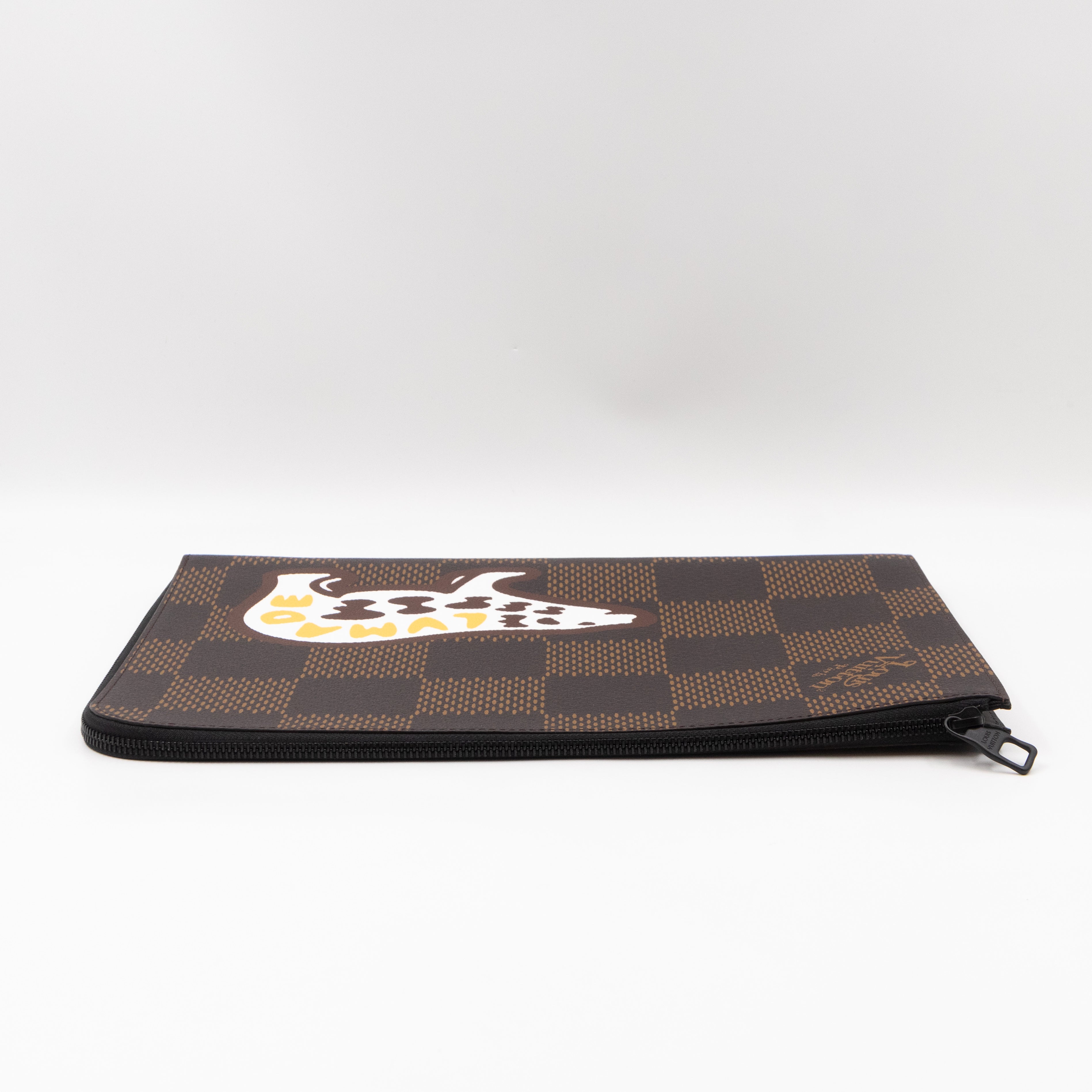 LV x Nigo Pochette Jour GM Giant Damier Ebene