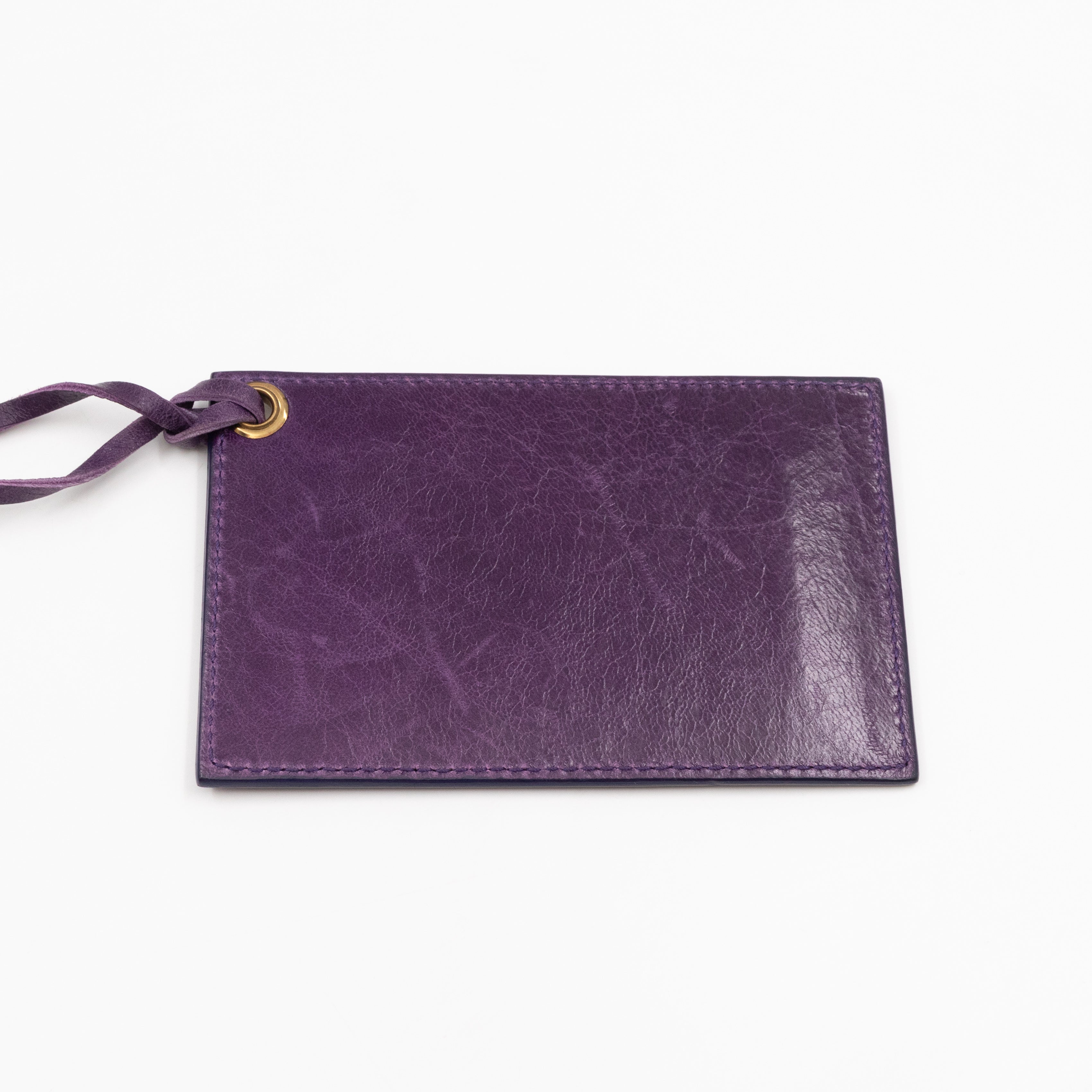Classic City Bag Violet Cross Perforated Leather