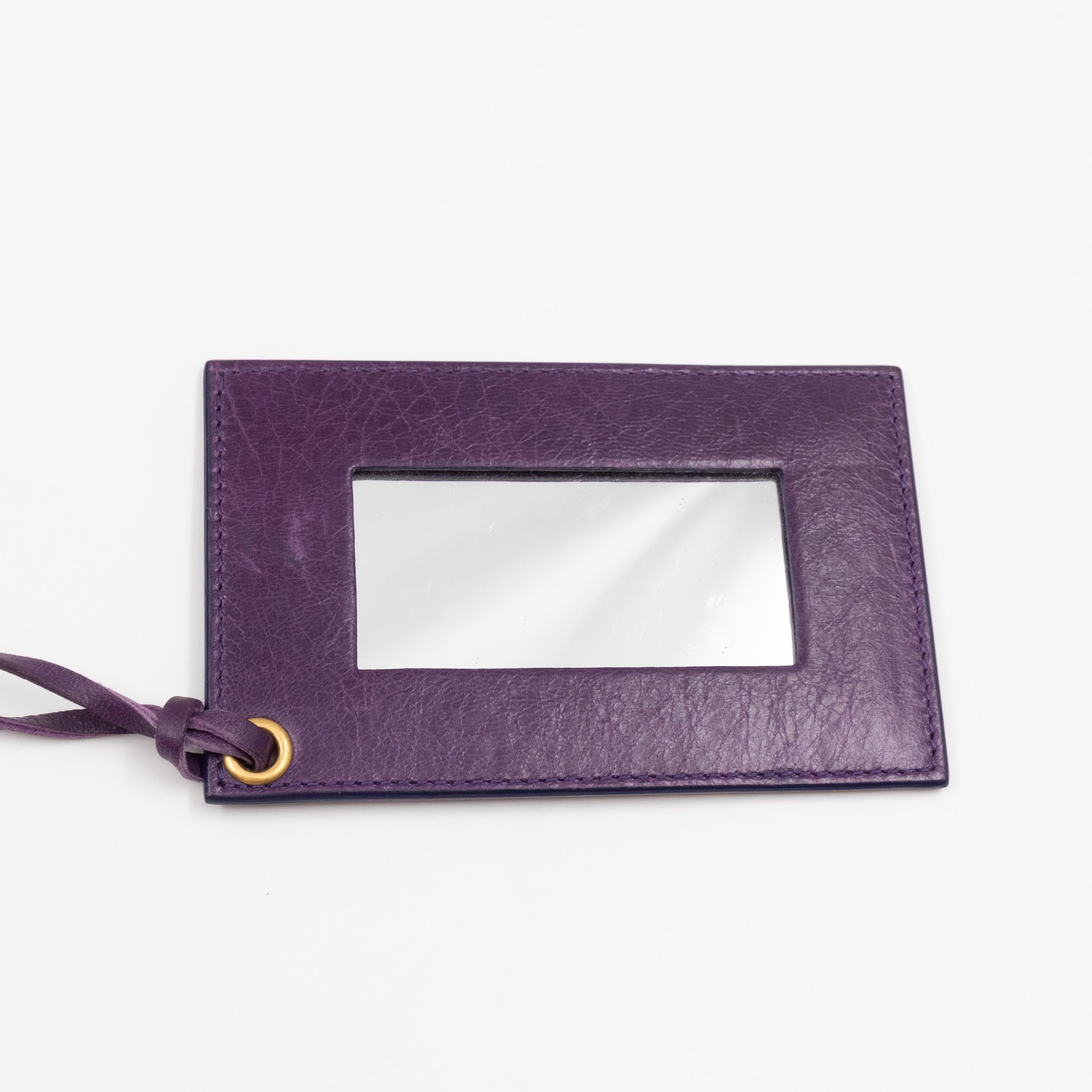 Classic City Bag Violet Cross Perforated Leather