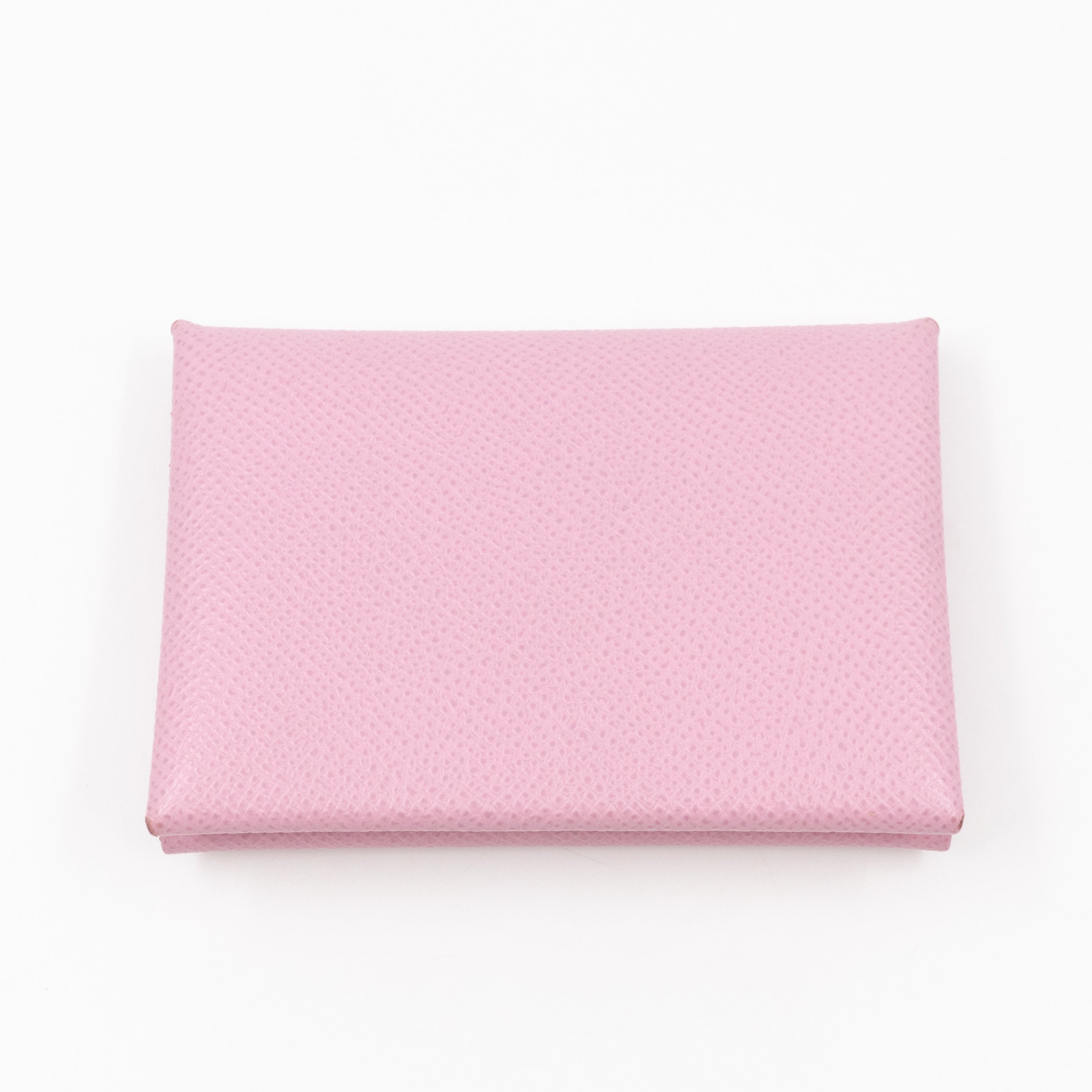 Calvi Duo Card Holder Mauve Sylvestre Leather