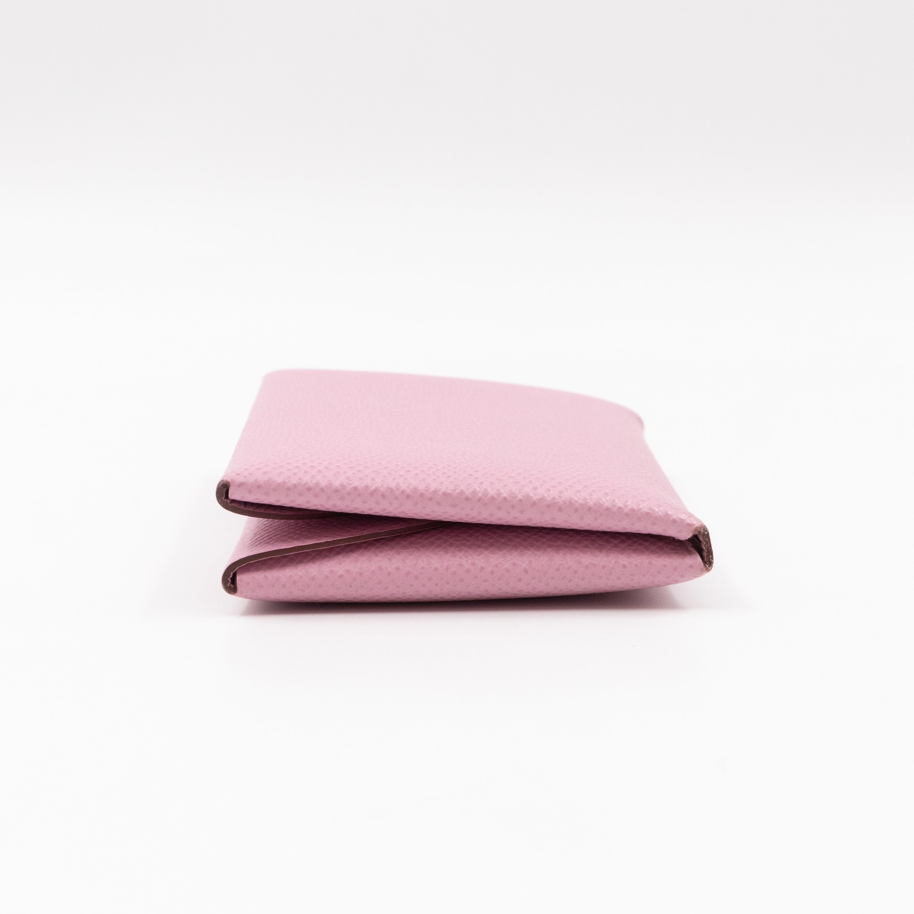 Calvi Duo Card Holder Mauve Sylvestre Leather