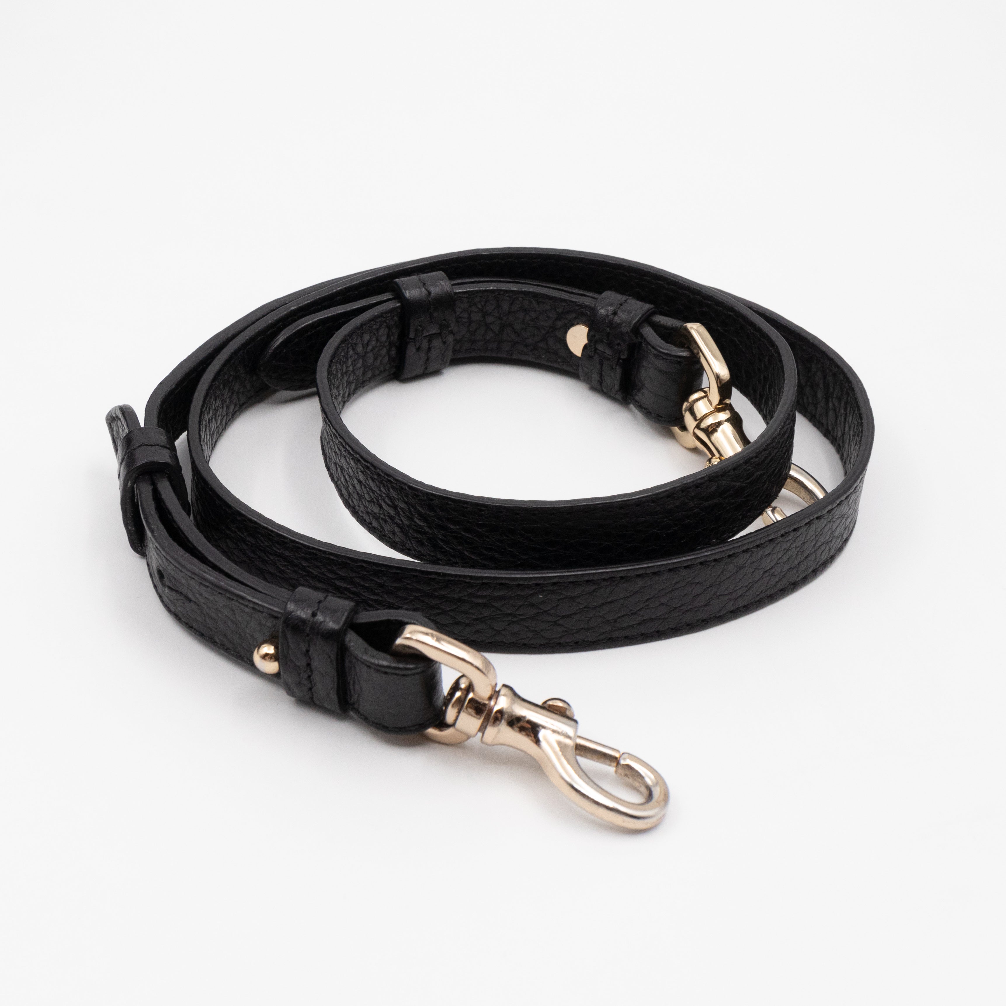 Evelina Hobo Black Leather