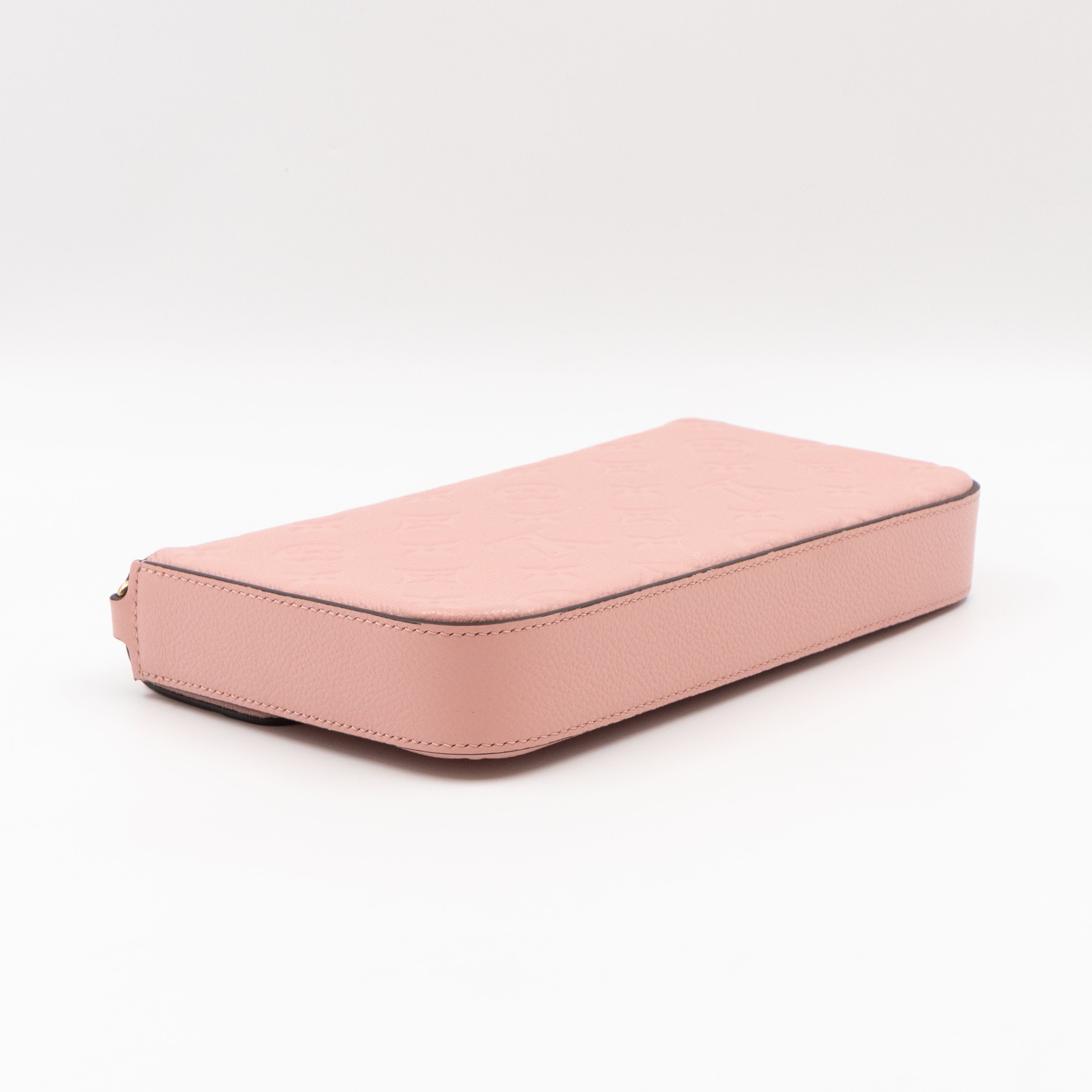 Felicie Pochette Monogram Empreinte Rose Poudre