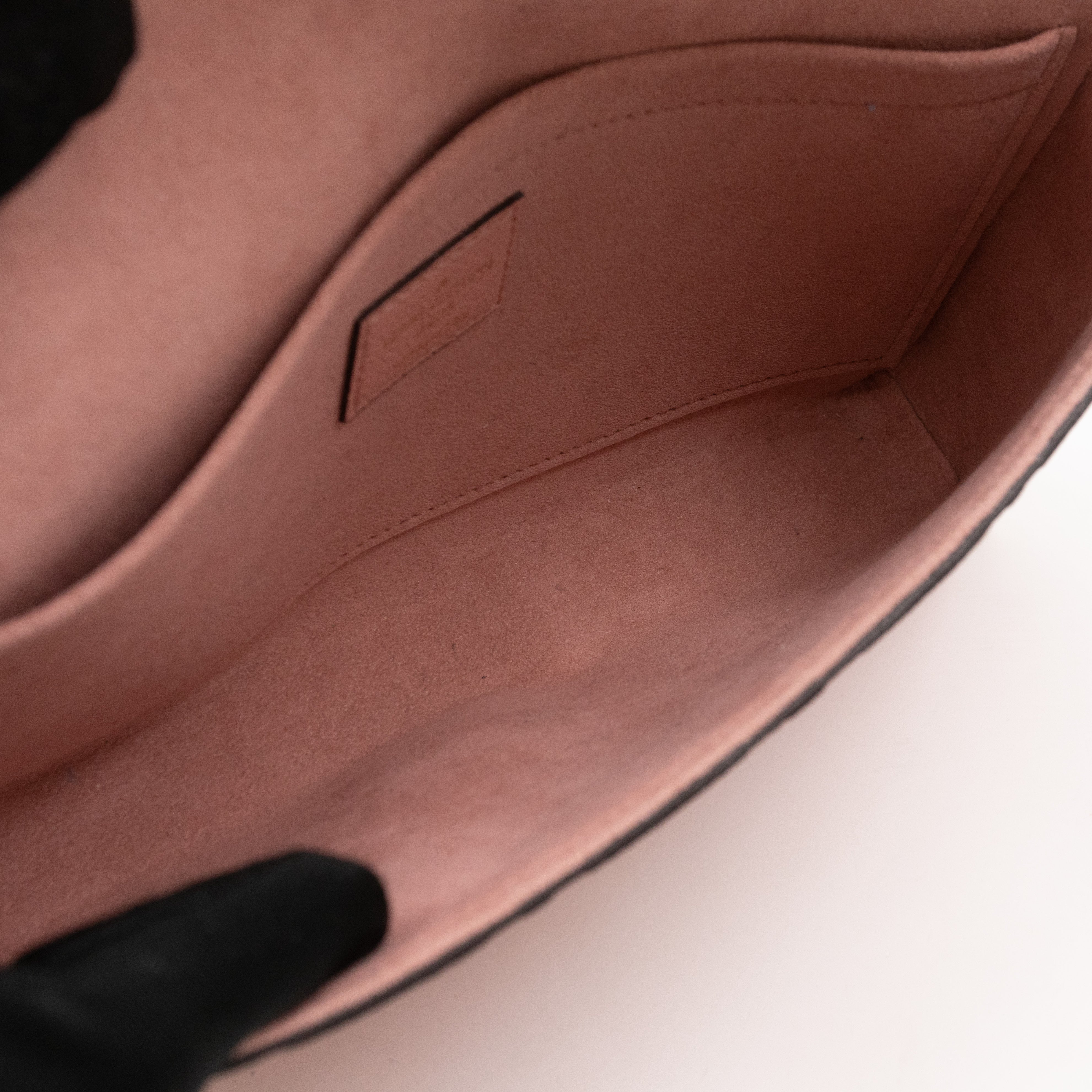 Felicie Pochette Monogram Empreinte Rose Poudre