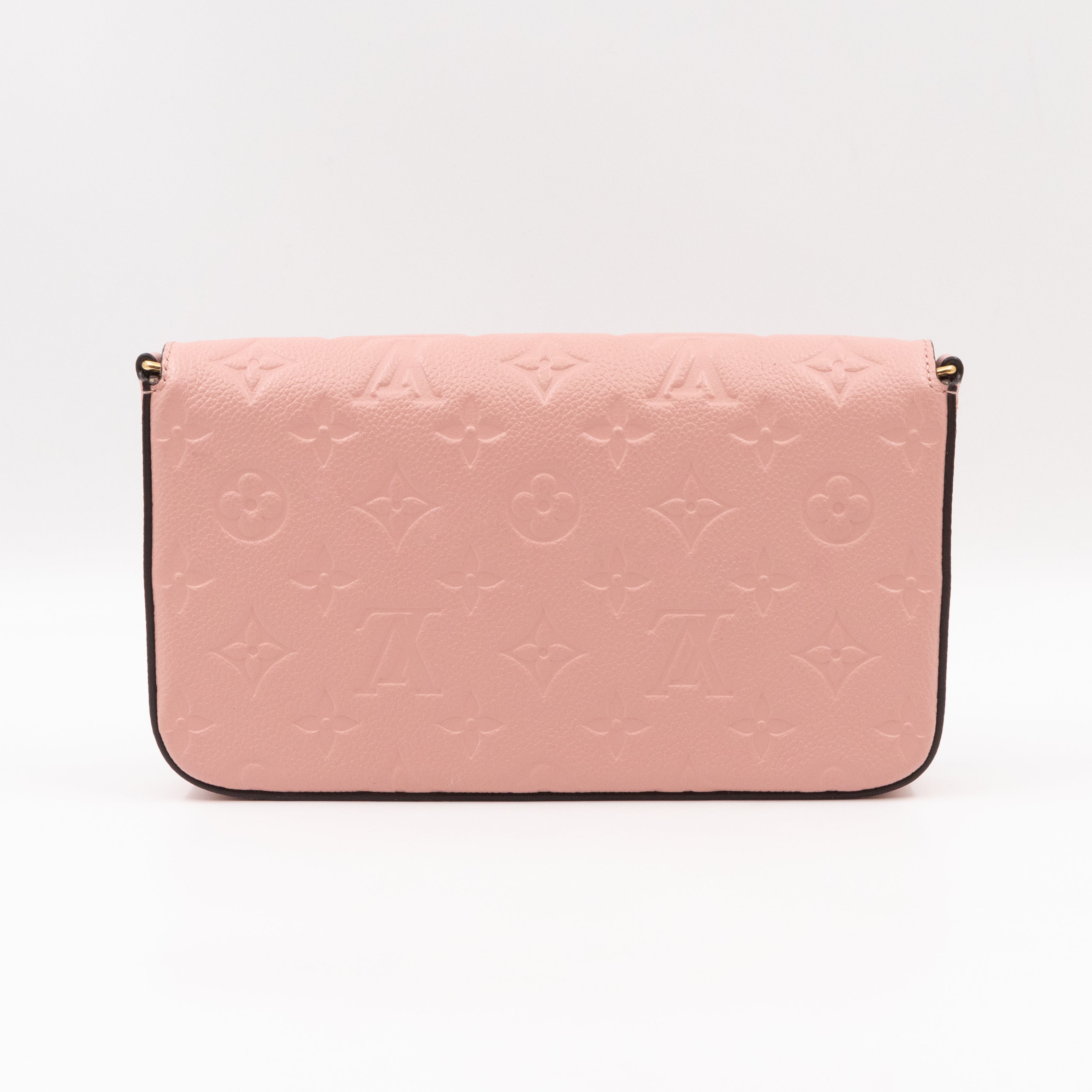 Felicie Pochette Monogram Empreinte Rose Poudre