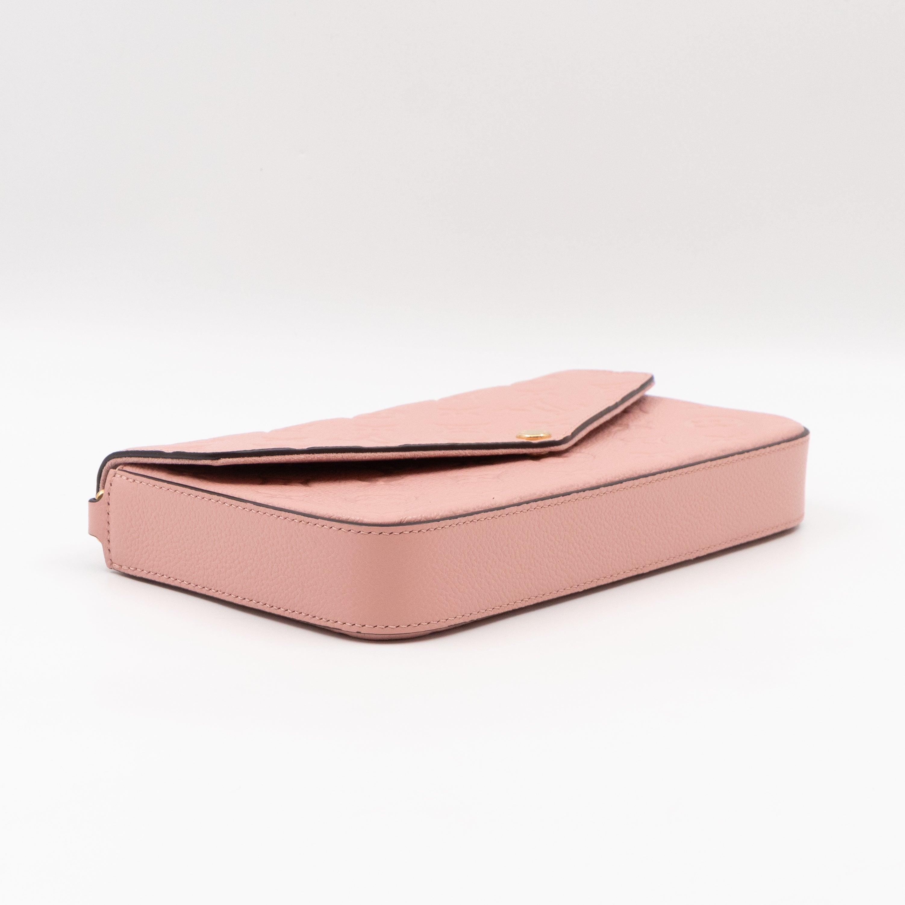 Felicie Pochette Monogram Empreinte Rose Poudre