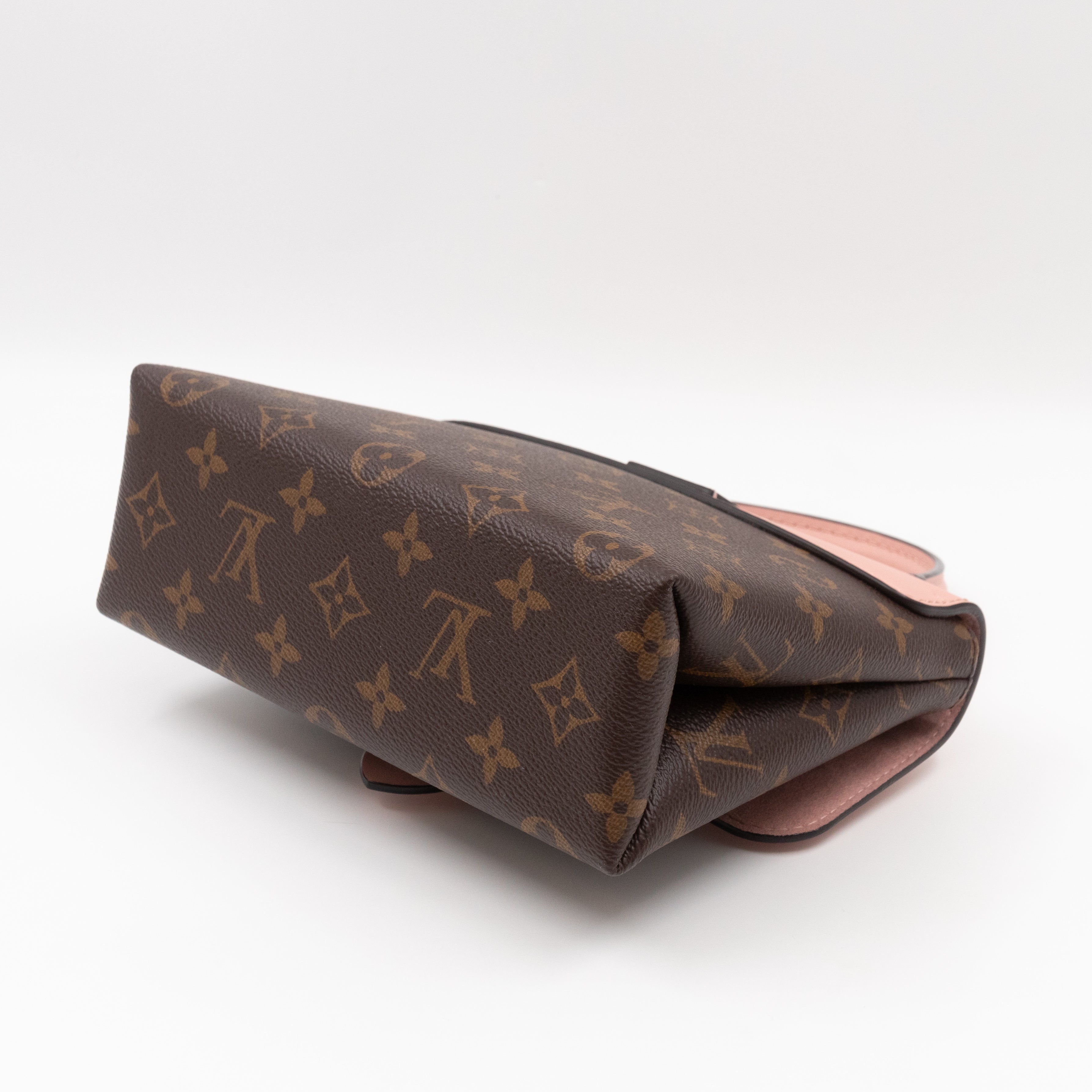 Locky BB Monogram Rose Poudre Leather