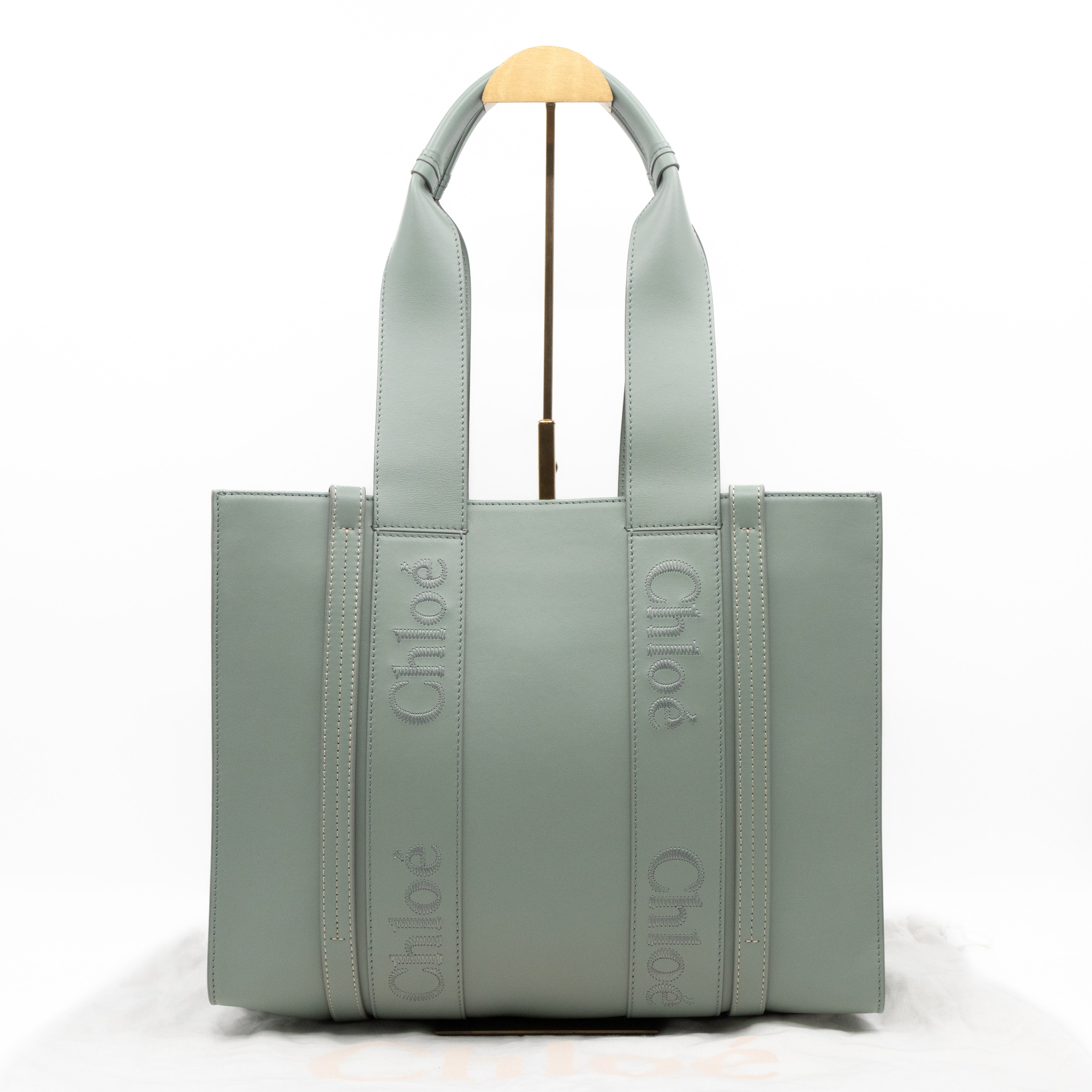 Woody Tote Medium Light Green