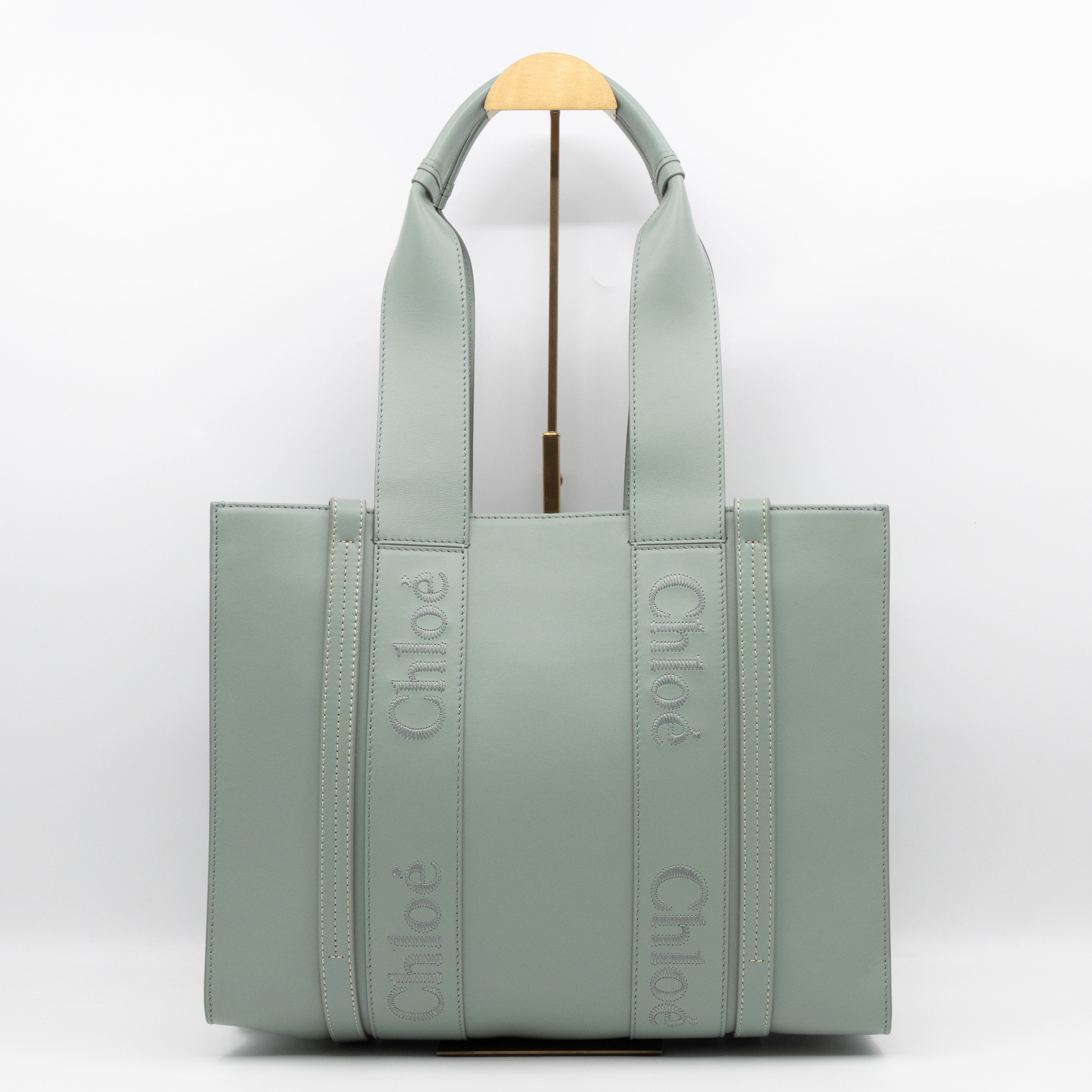 Woody Tote Medium Light Green