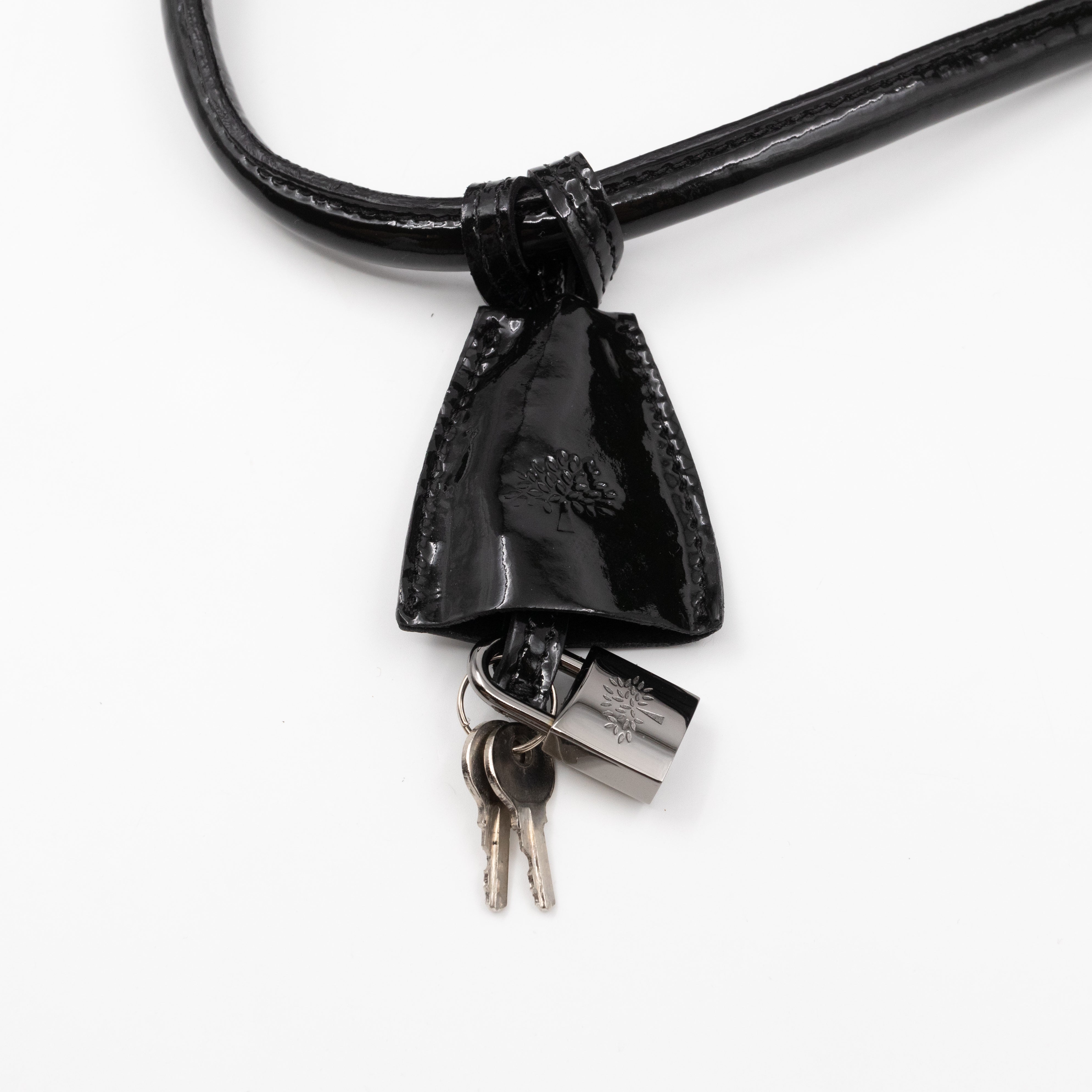 Bayswater Black Suede & Patent Leather