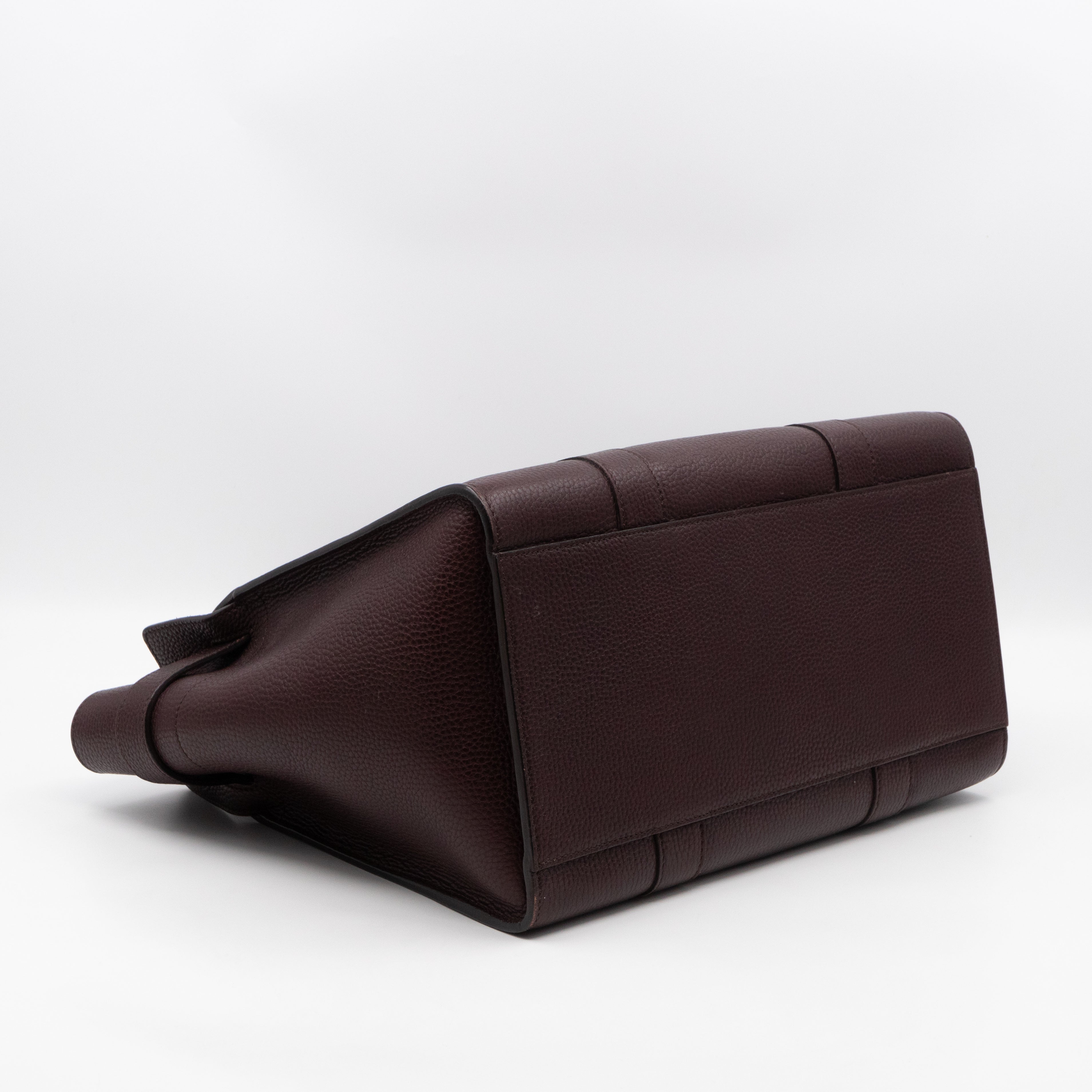 Large Zipped Bayswater Oxblood Leather