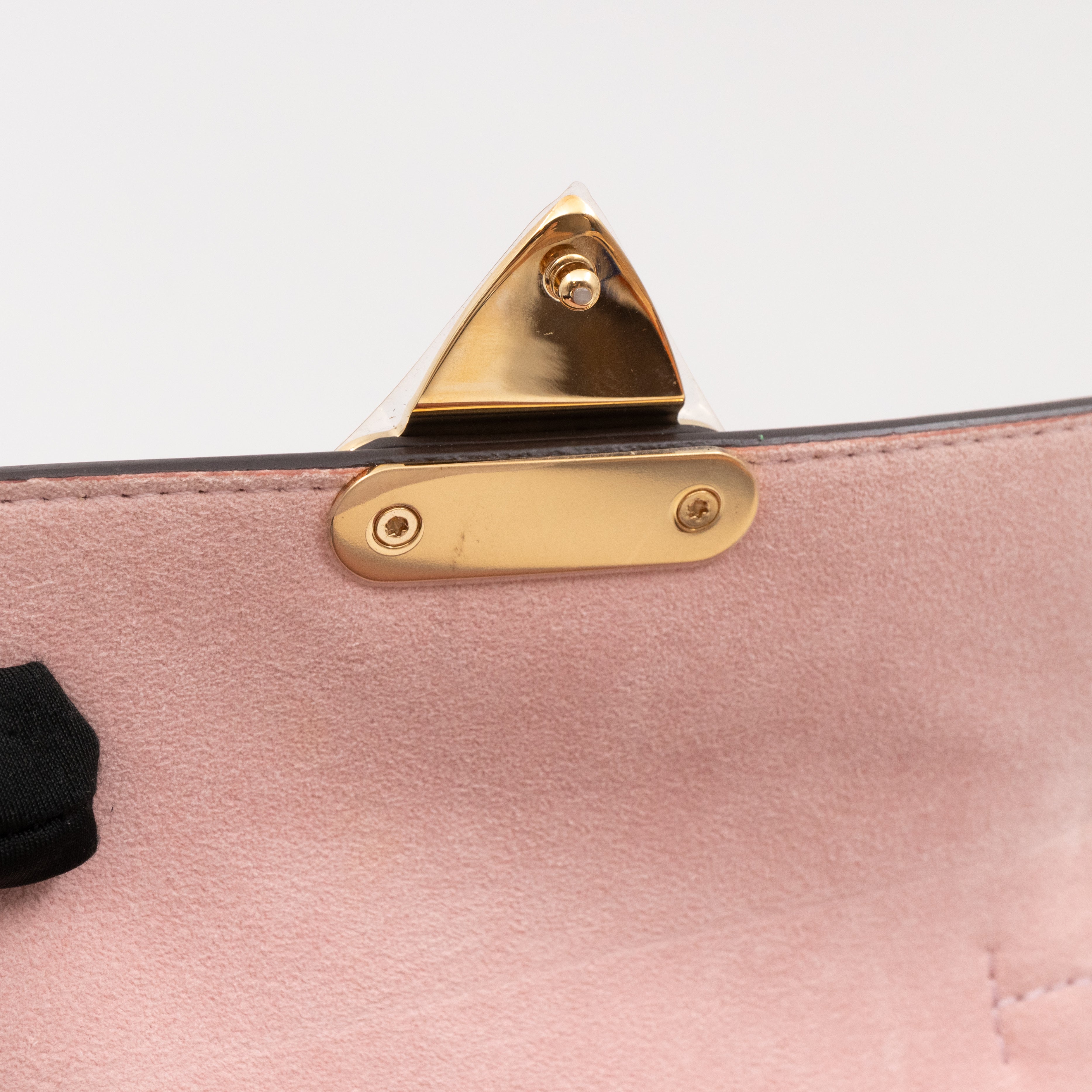 Spring Street NM Rose Ballerine Vernis Monogram White Epi