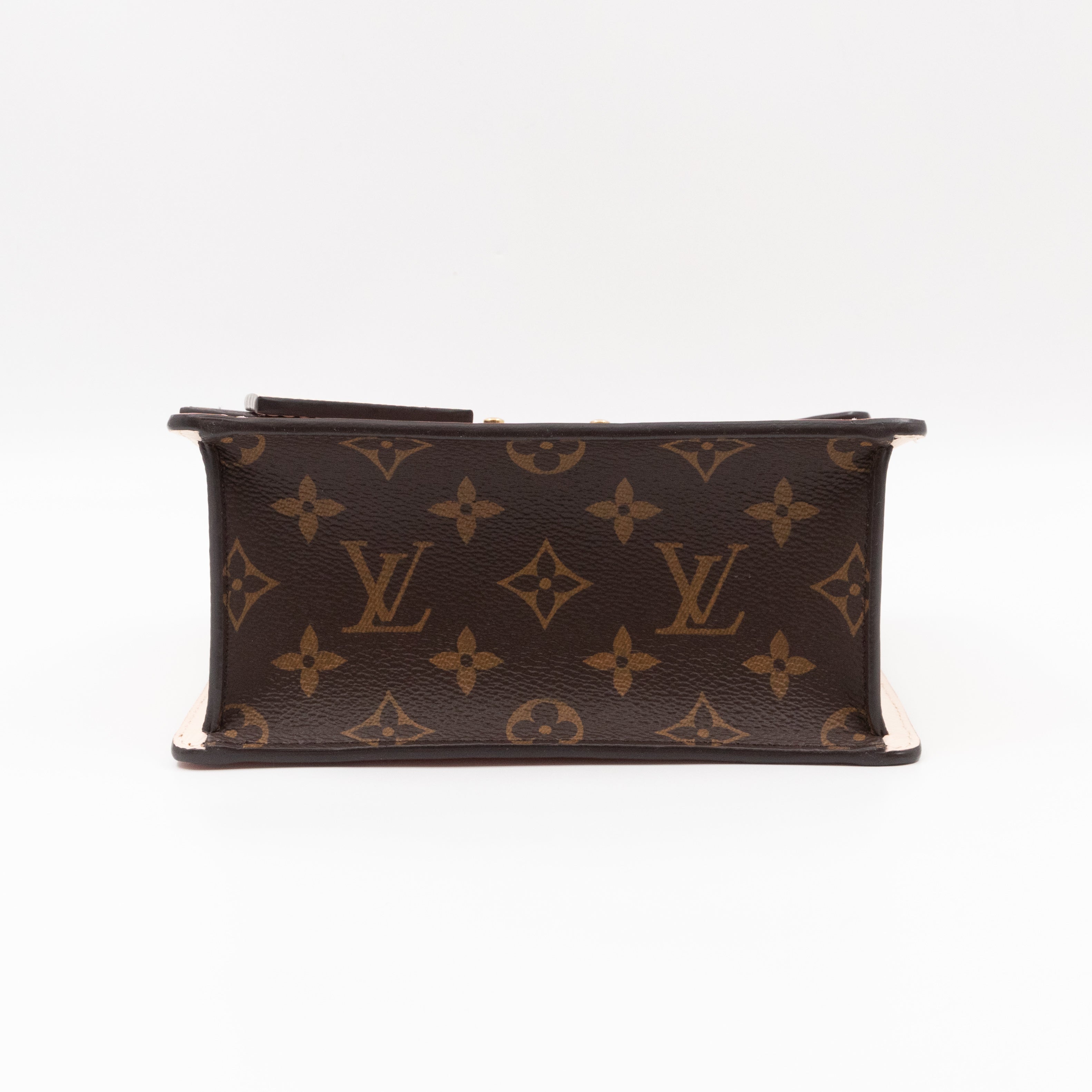 Spring Street NM Rose Ballerine Vernis Monogram White Epi