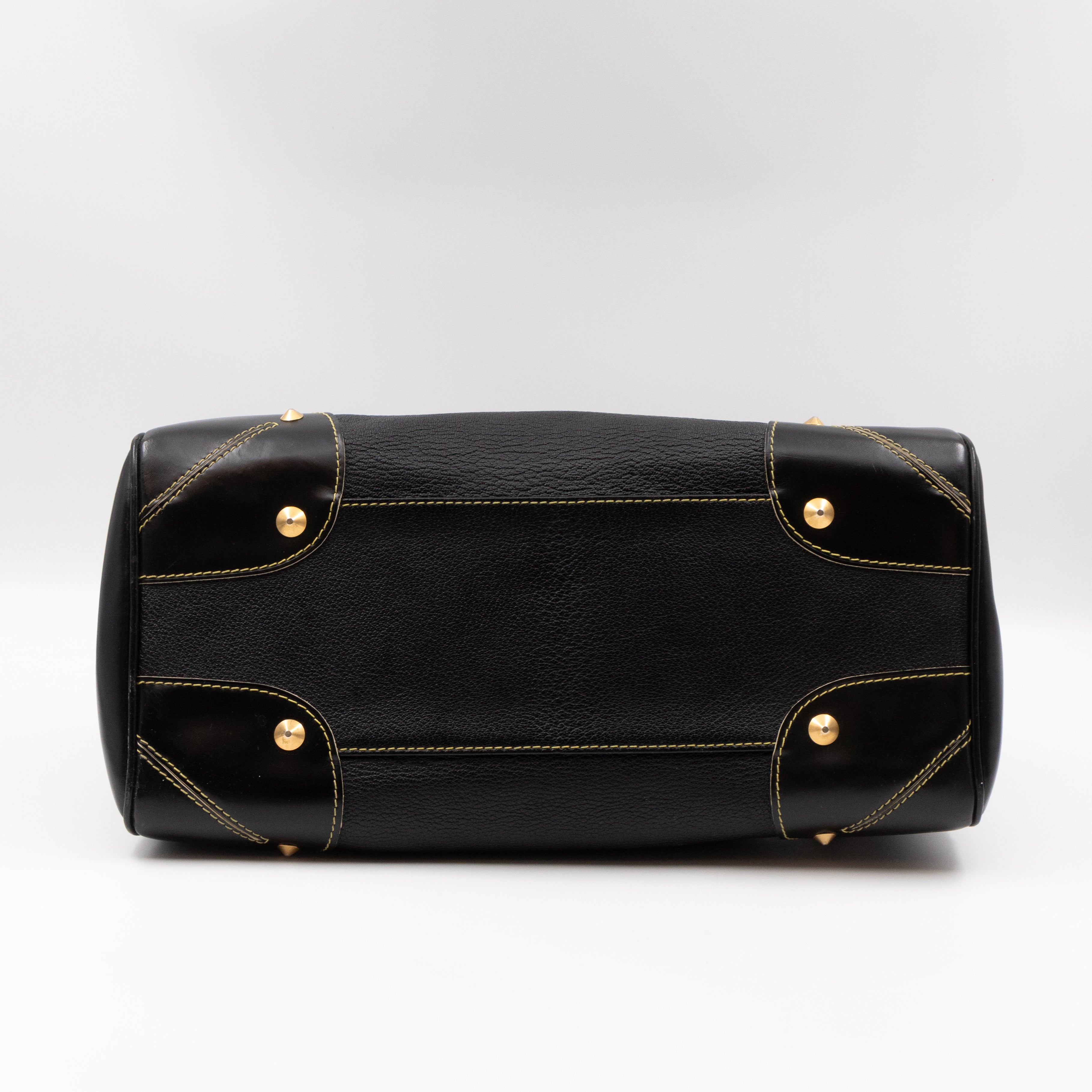 Le Radieux Black Suhali Leather
