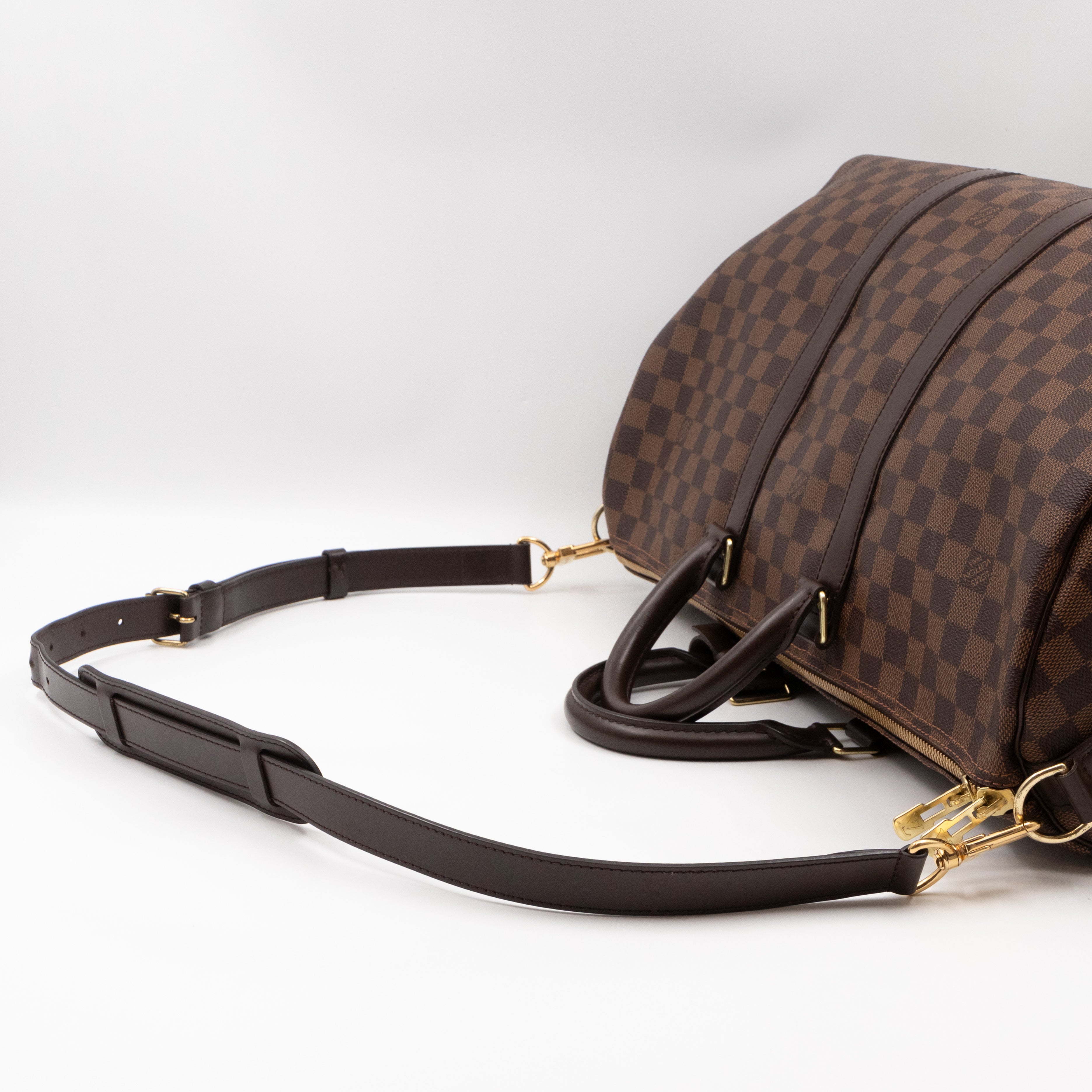 Keepall 45 Bandouliere Damier Ebene