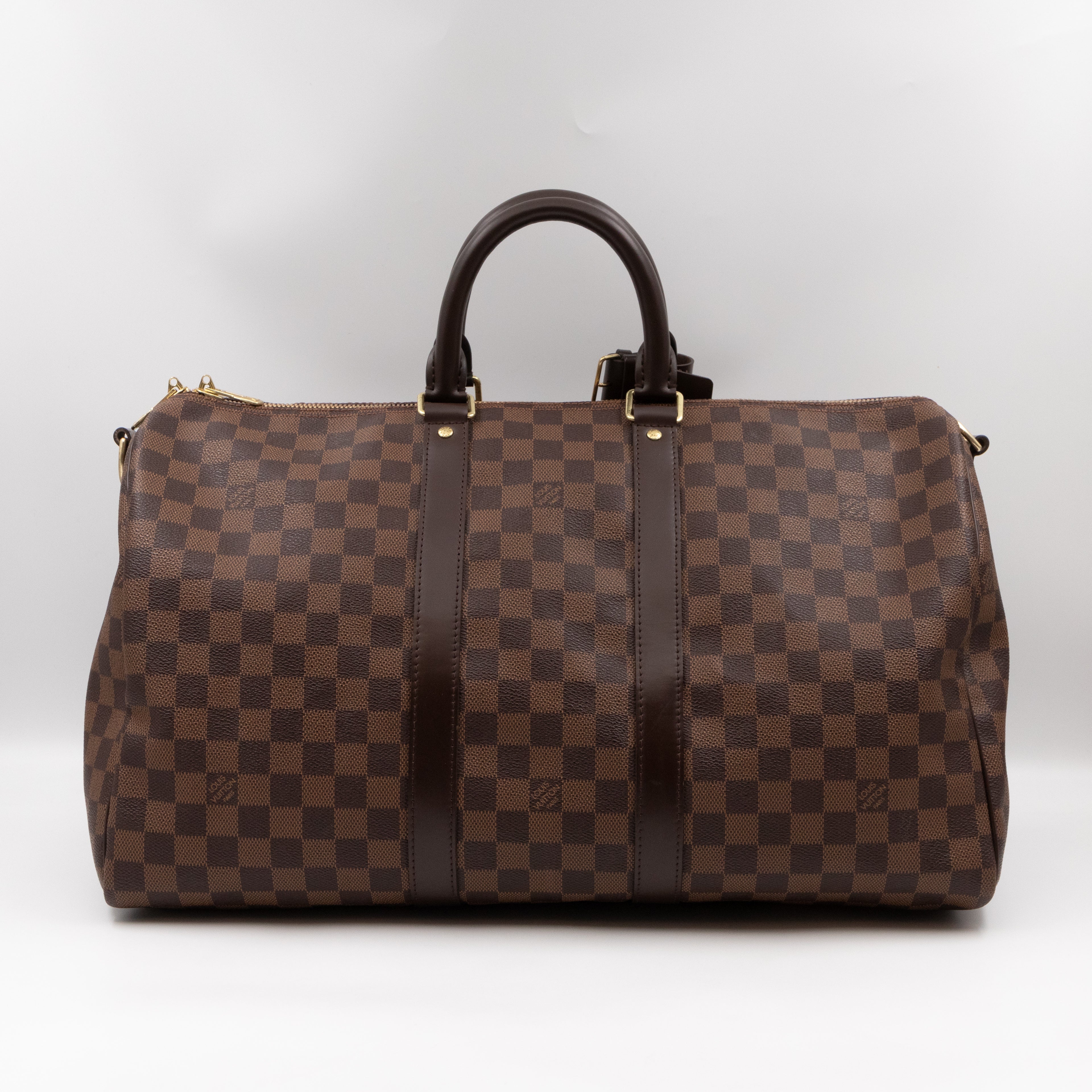 Keepall 45 Bandouliere Damier Ebene
