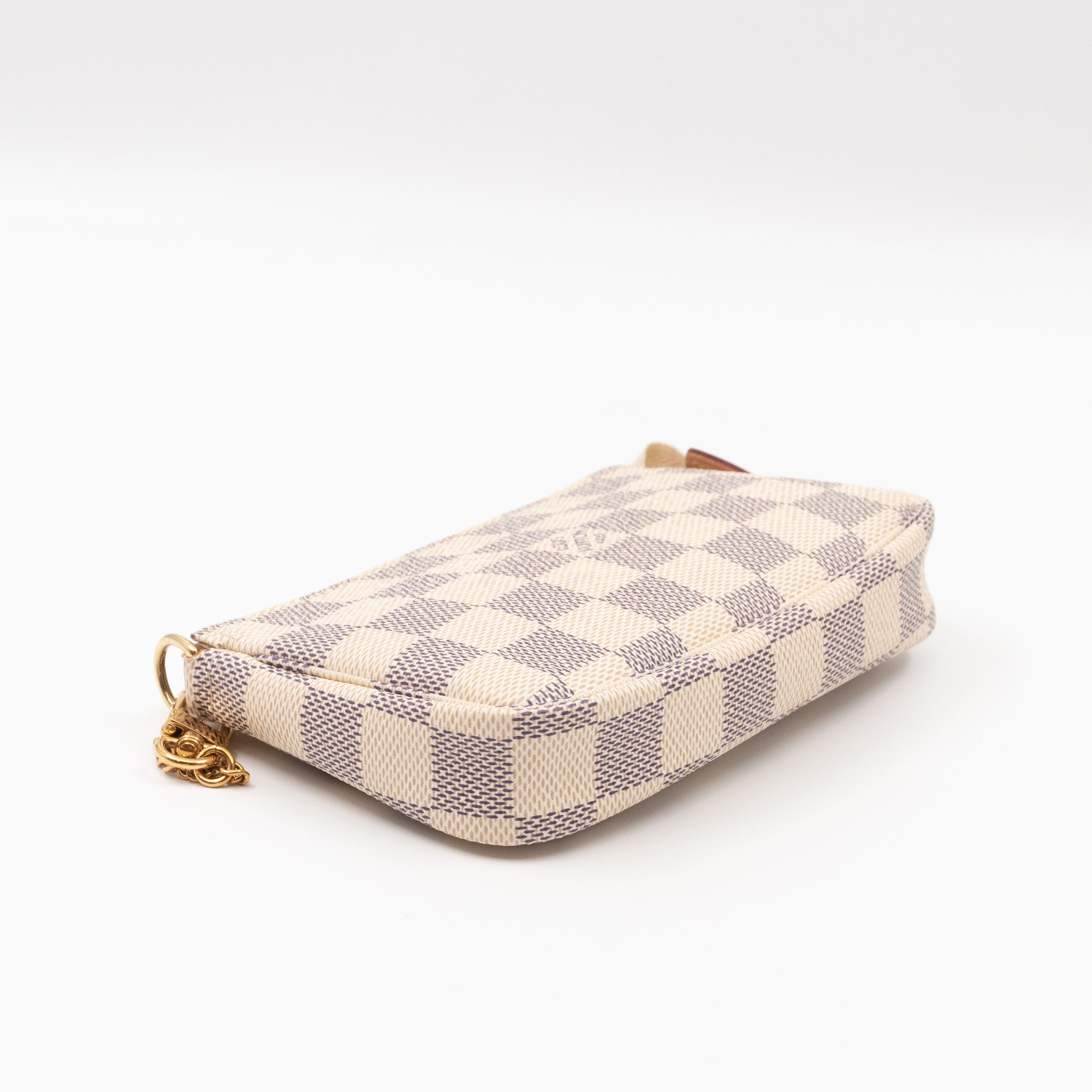 Mini Pochette Accessoires Damier Azur