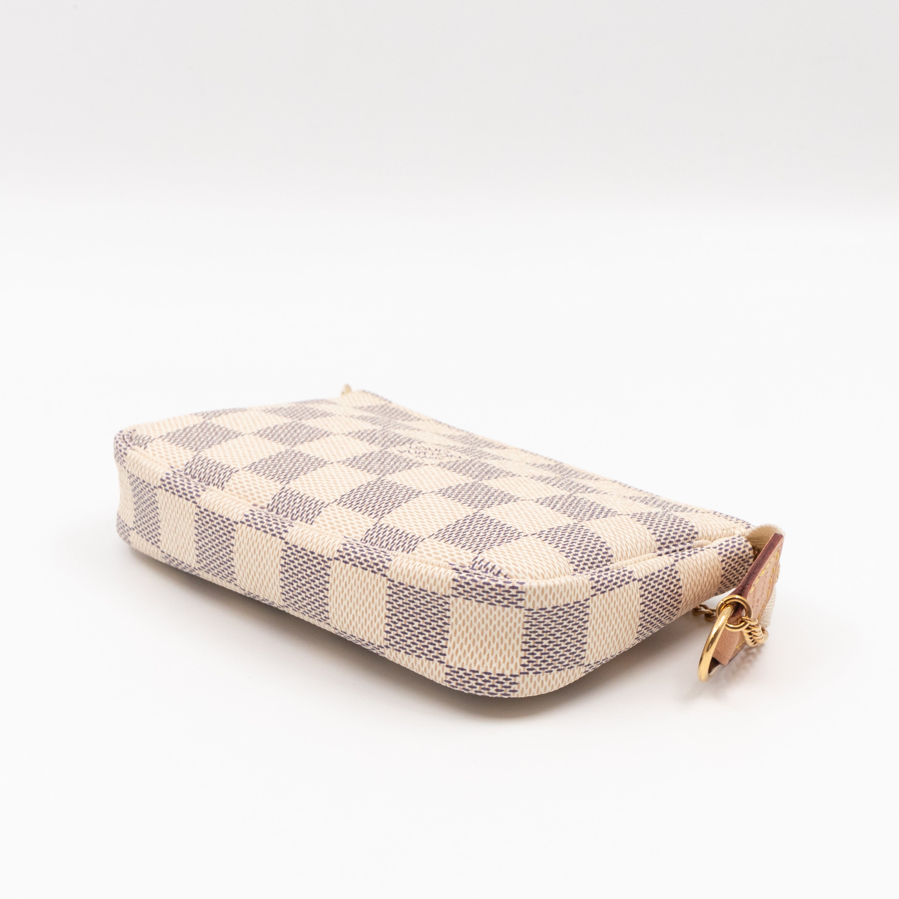 Mini Pochette Accessoires Damier Azur