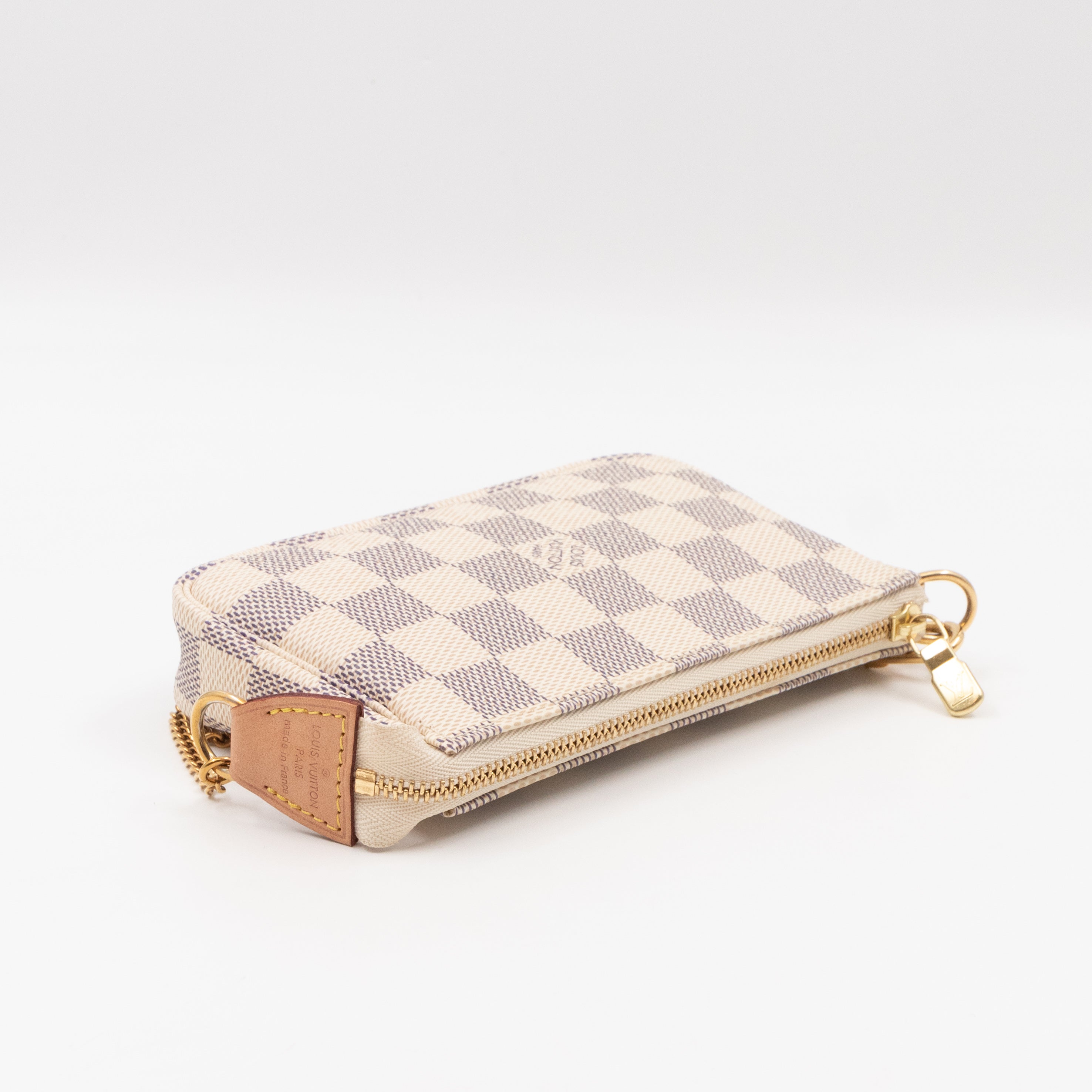 Mini Pochette Accessoires Damier Azur