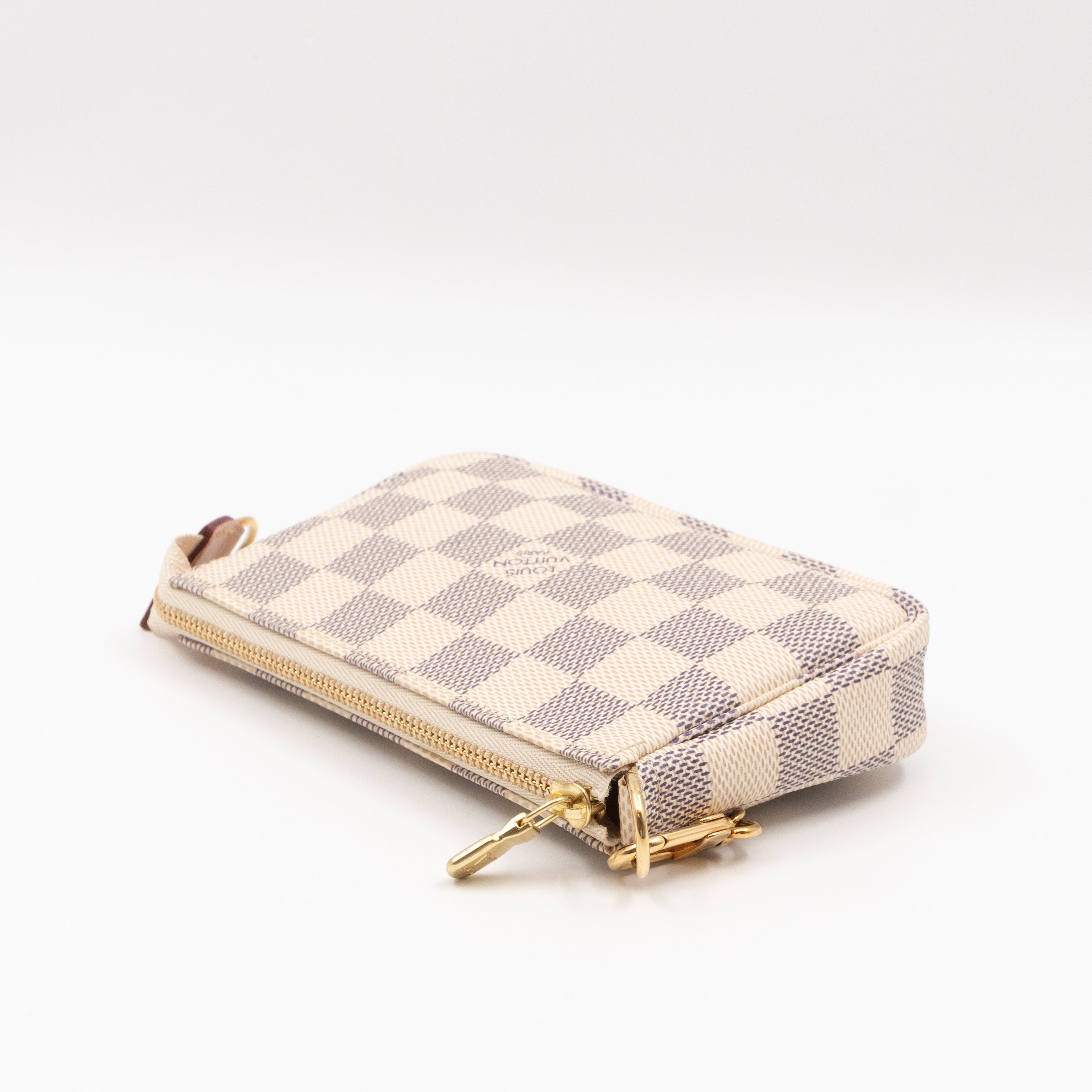Mini Pochette Accessoires Damier Azur